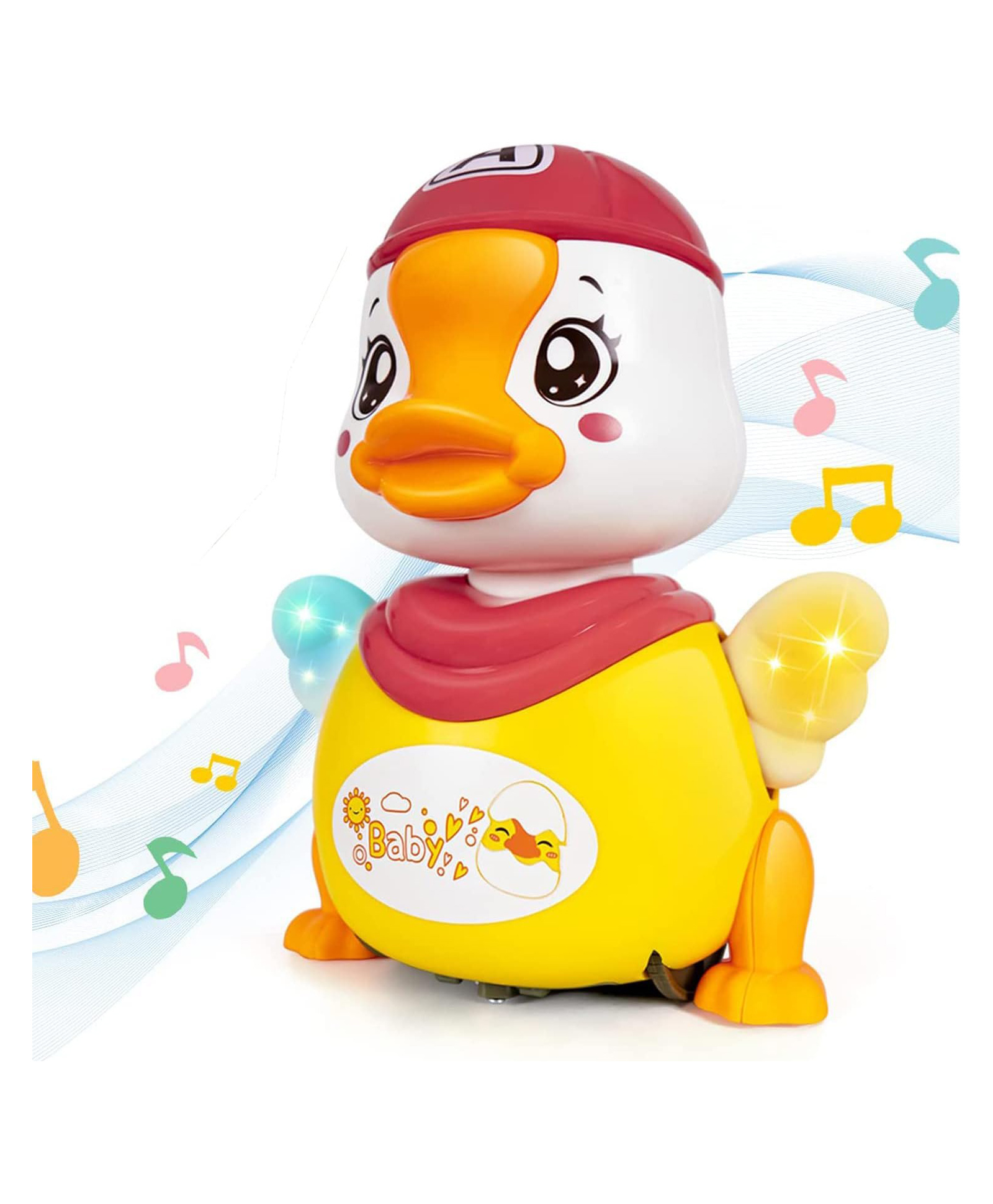 Sanjary Cute Duck Head & Wing Swing Toy For Kids Colour May Vary-picture-9