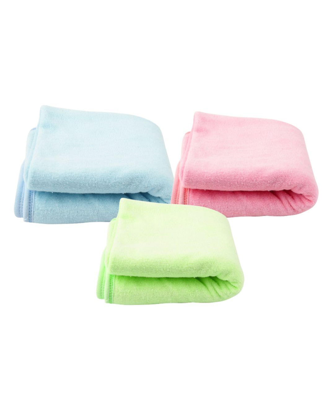 VOIDROP Bath Towels for Newborn Babies Super Soft Double Sided 2 in 1 Baby Hooded Bathing Towels Infants Toddlers L 71 X B 71 cm ,(Pack of 3)-picture-36