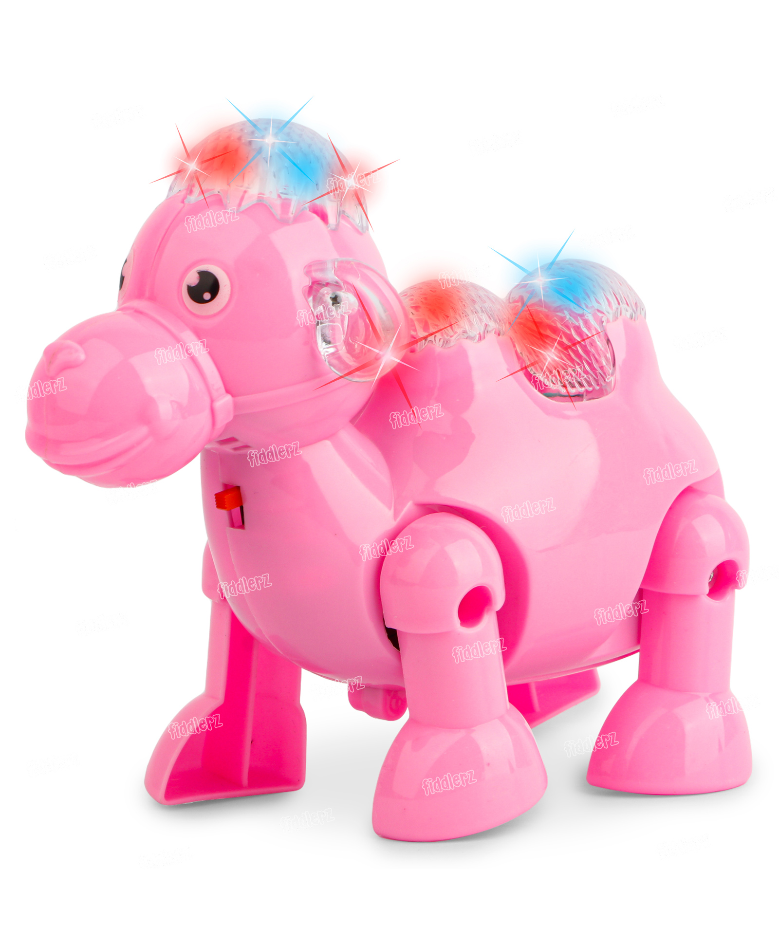 Fiddlerz Cartoon Jumping Camel Toy Musical Electric Lovely Fun Camel Interactive Toy- Pink-image-29