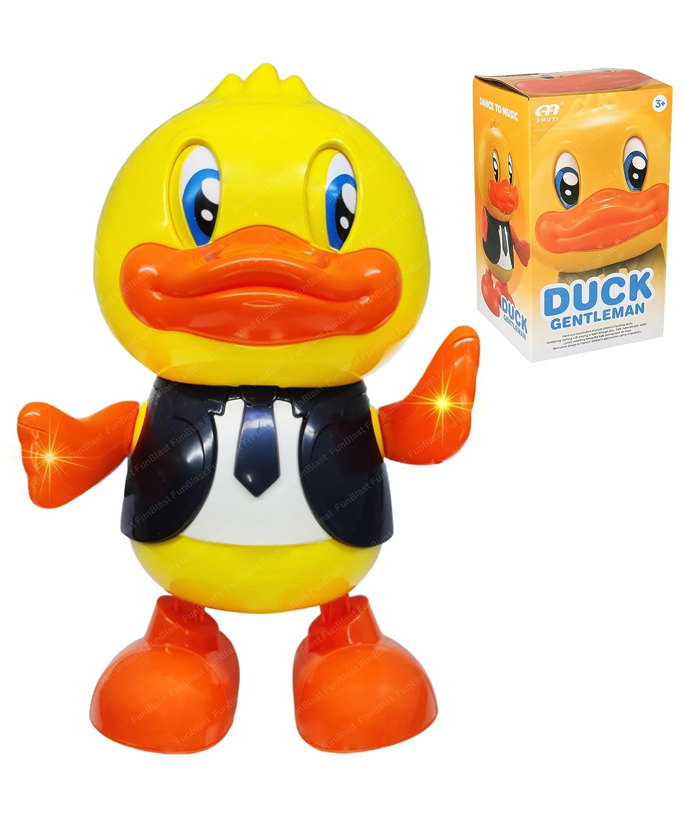 FunBlast Dancing Duck Toy with Light and Music - Multicolor-image-14