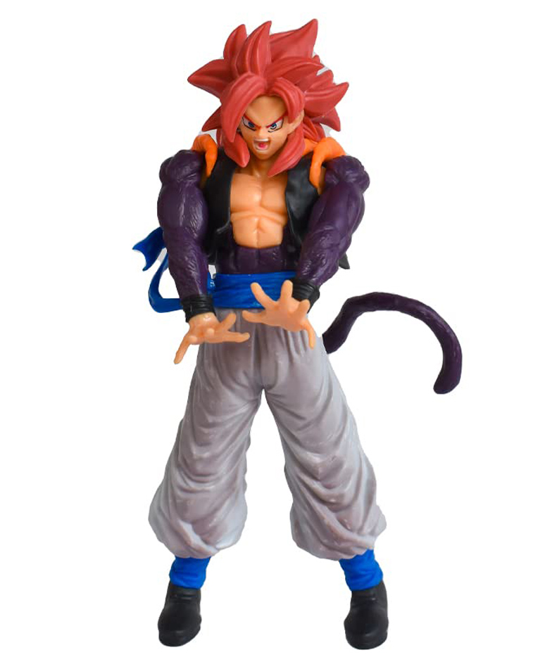 Awestuffs Dragonball Anime Goku Super Saiyan 4 Large Action Figure Limited Edition Figure Toy Statue Merchandise for Anime Lovers- Height 17 cm-picture-42