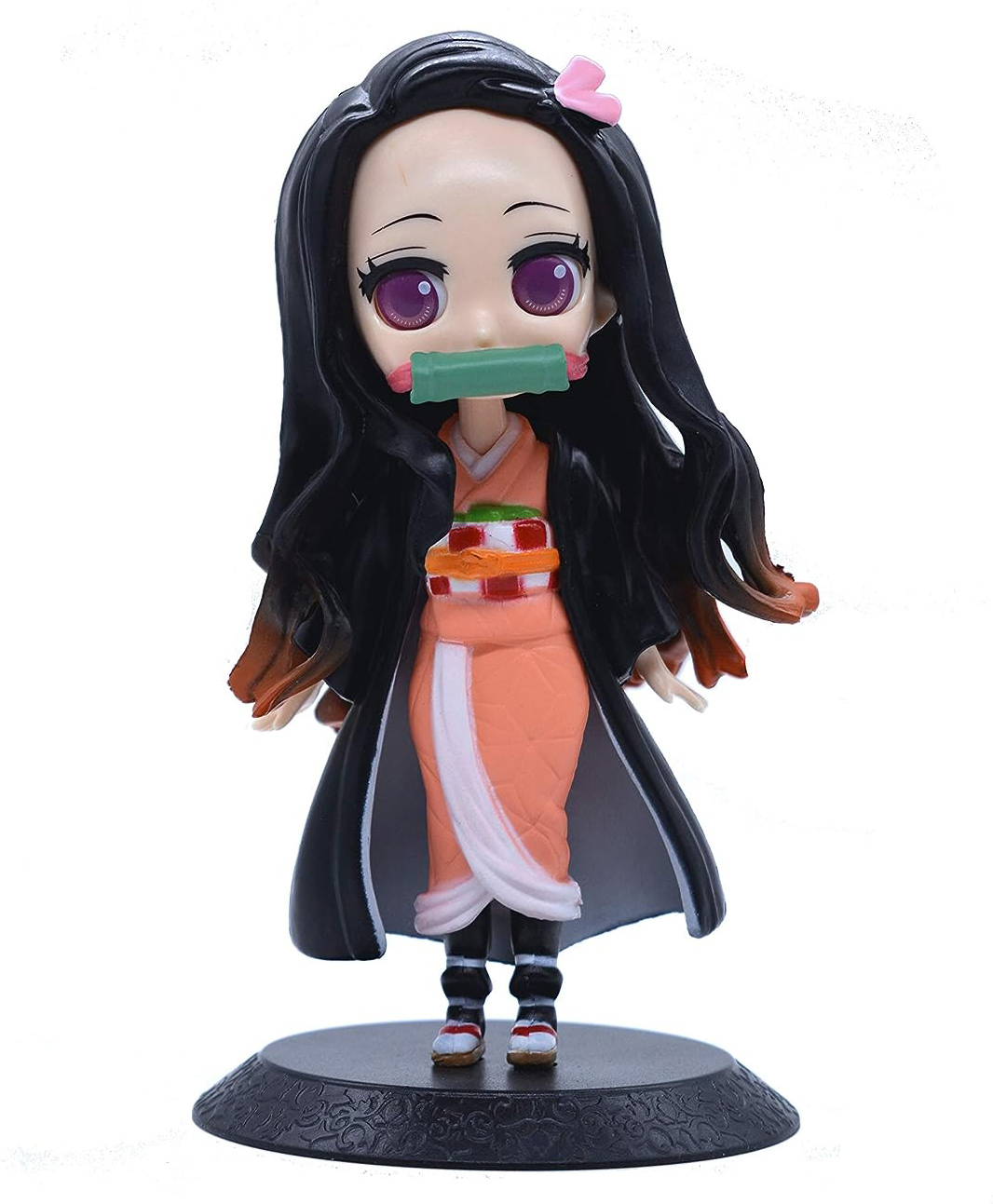 awestuffs Nezuko Demon Slayer Action Figure Limited Edition for Car Dashboard, Decoration, Cake, Office Desk & Study Table Height 16 cm-picture-13