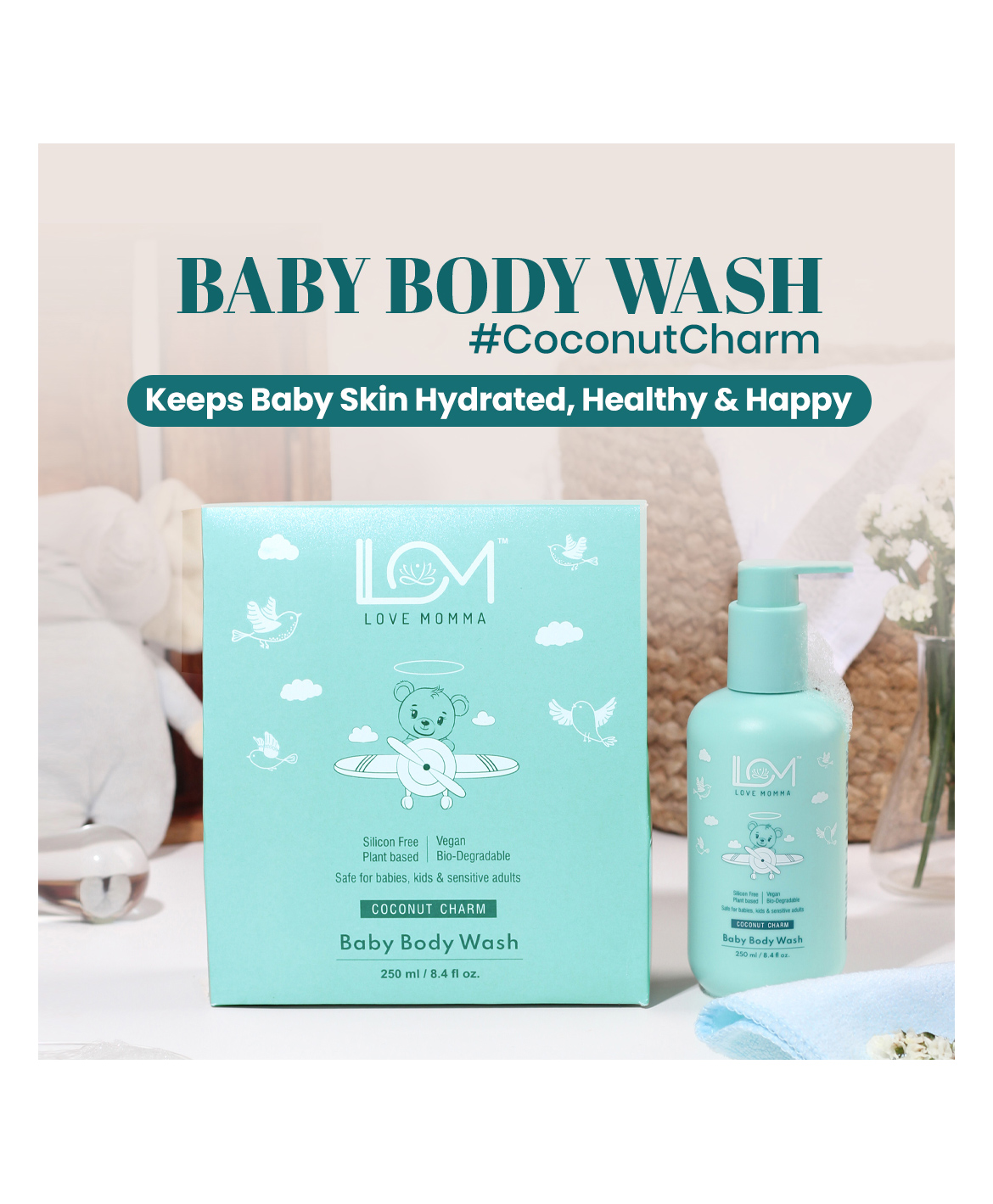 Love Momma Baby Body Wash  250 ml-image-27