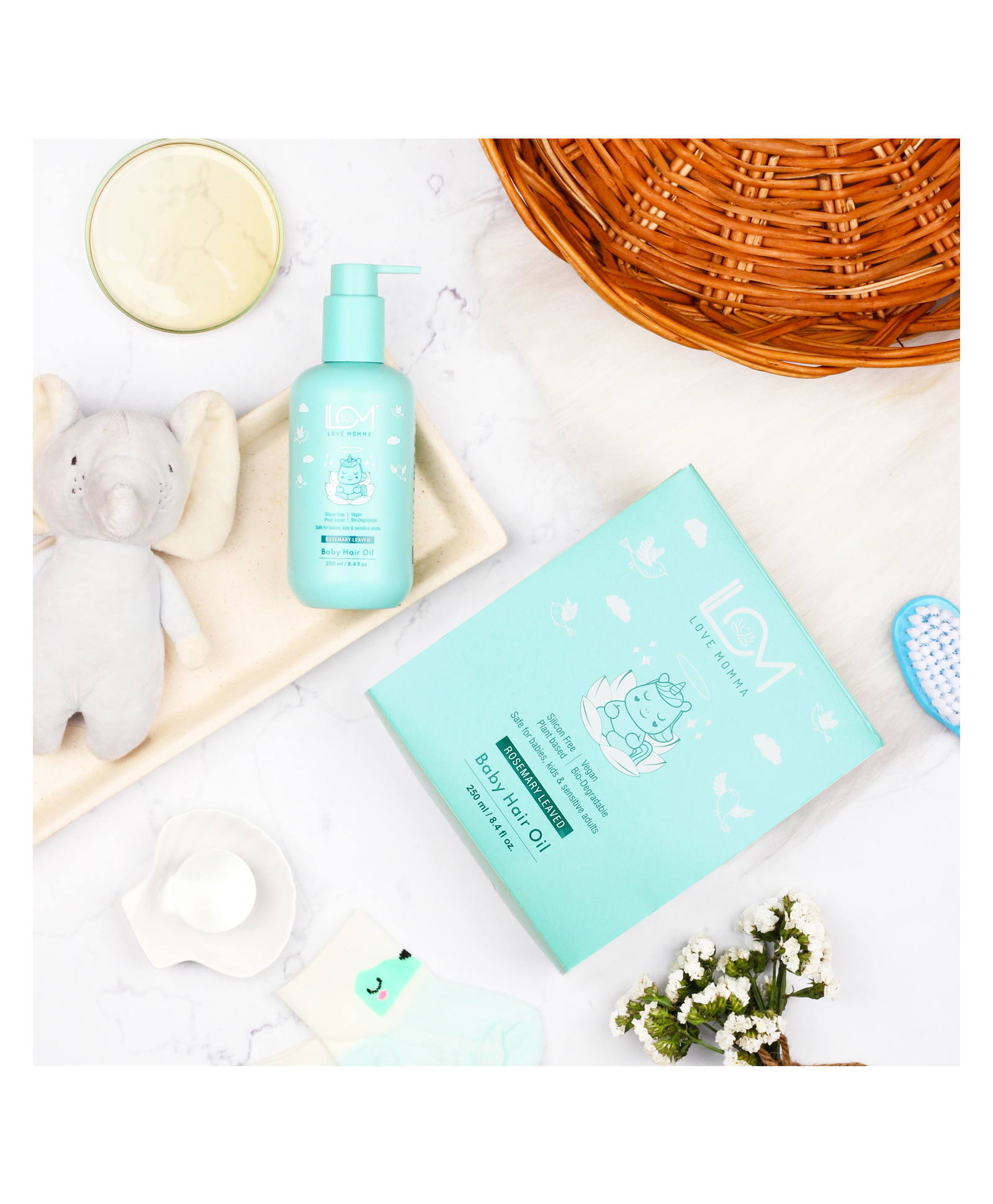 Love Momma Baby Hair Oil  250 ml-image-26