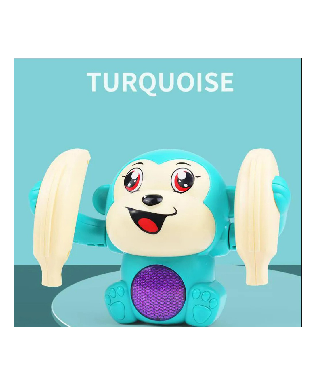 PLUSPOINT Dancing Monkey Musical Toy with Voice Control (Color May Vary)-picture-15