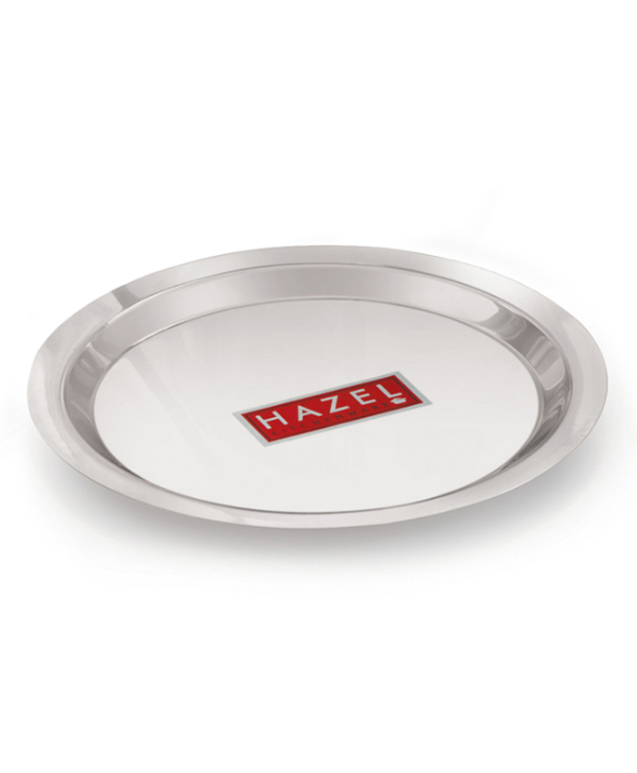 HAZEL Stainless Steel Lid Tope Cover Plates Ciba Only For Kadhai Vessels Pot Tope 12 cm - Silver-image-19