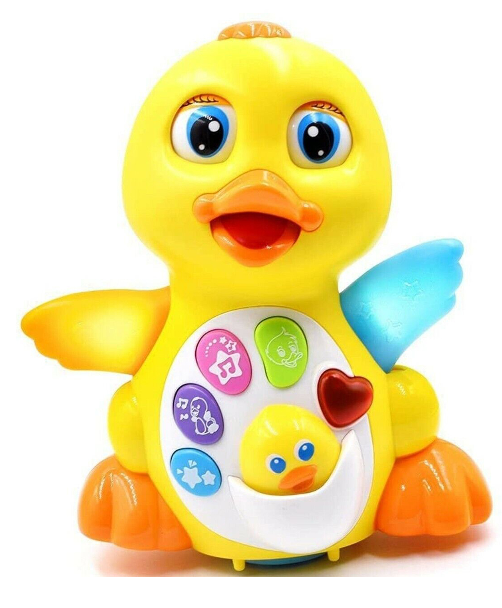 sanjary SANAJRY Light Up Dancing and Singing Musical Duck Toy BUMP & GO FOR KIDS COLOR AND DESIGN MAY VARY-picture-0