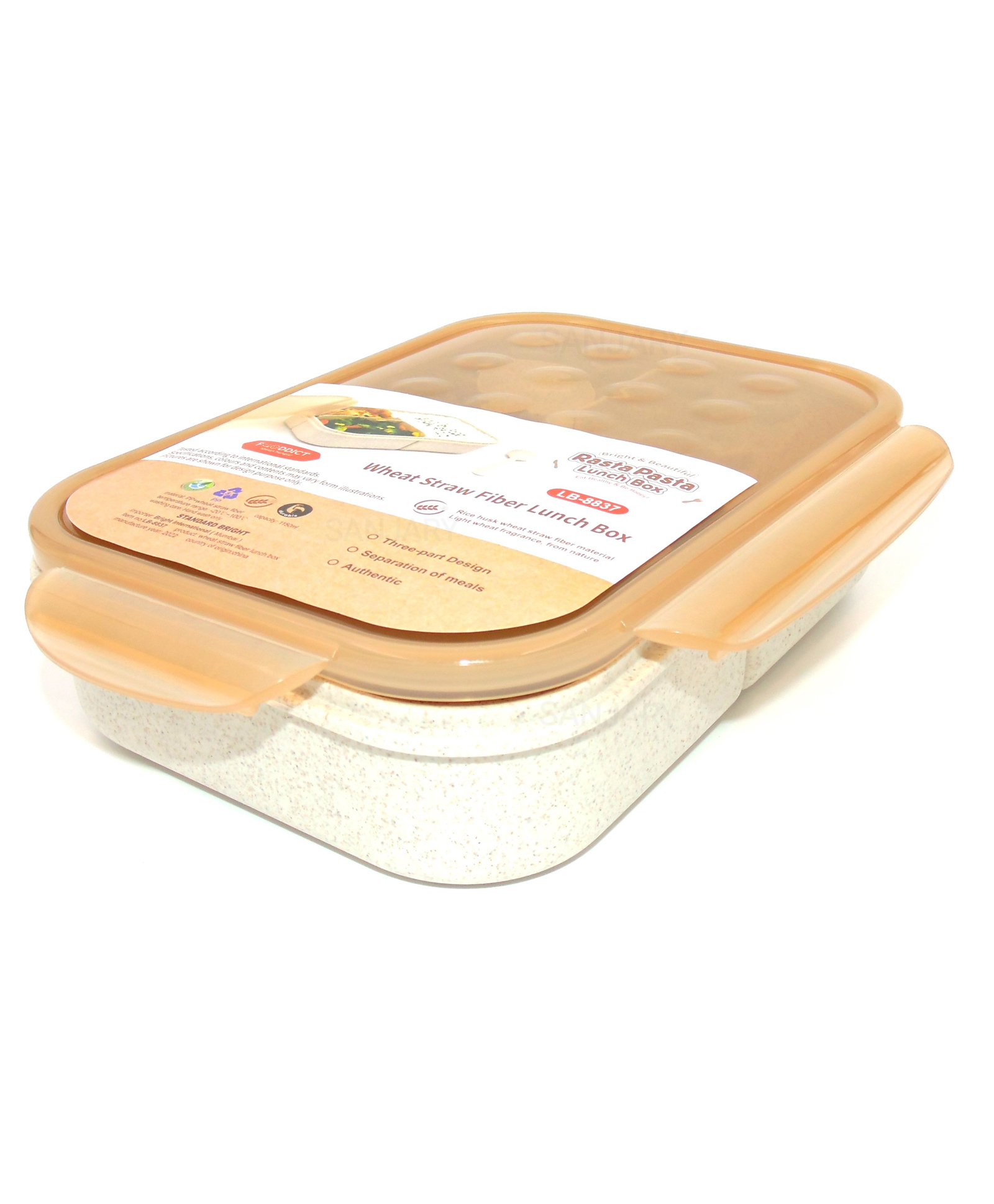 Sanjary Rasta Pasta Lunch Box 1150 ml (Color May Vary)-picture-44