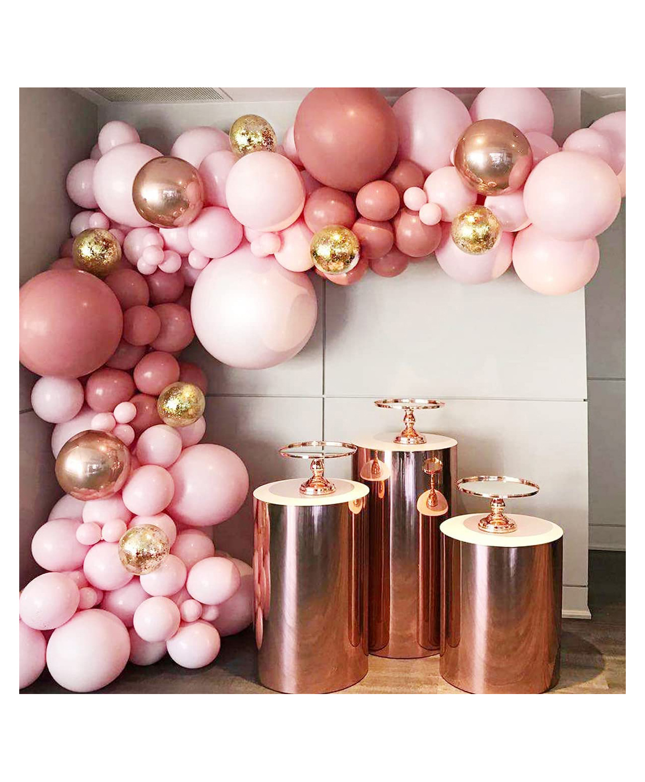 Chocozone Party Balloons for Decoration Items for Girls Birthday Decorations for Kids - Pack of 106-image-5