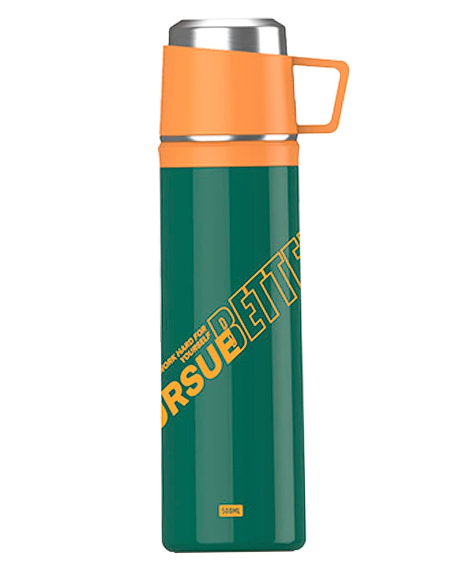 SCHOOLISH Stainless Steel Vacuum Insulated Water Bottle - 400 ml (Color May Vary)-image-43