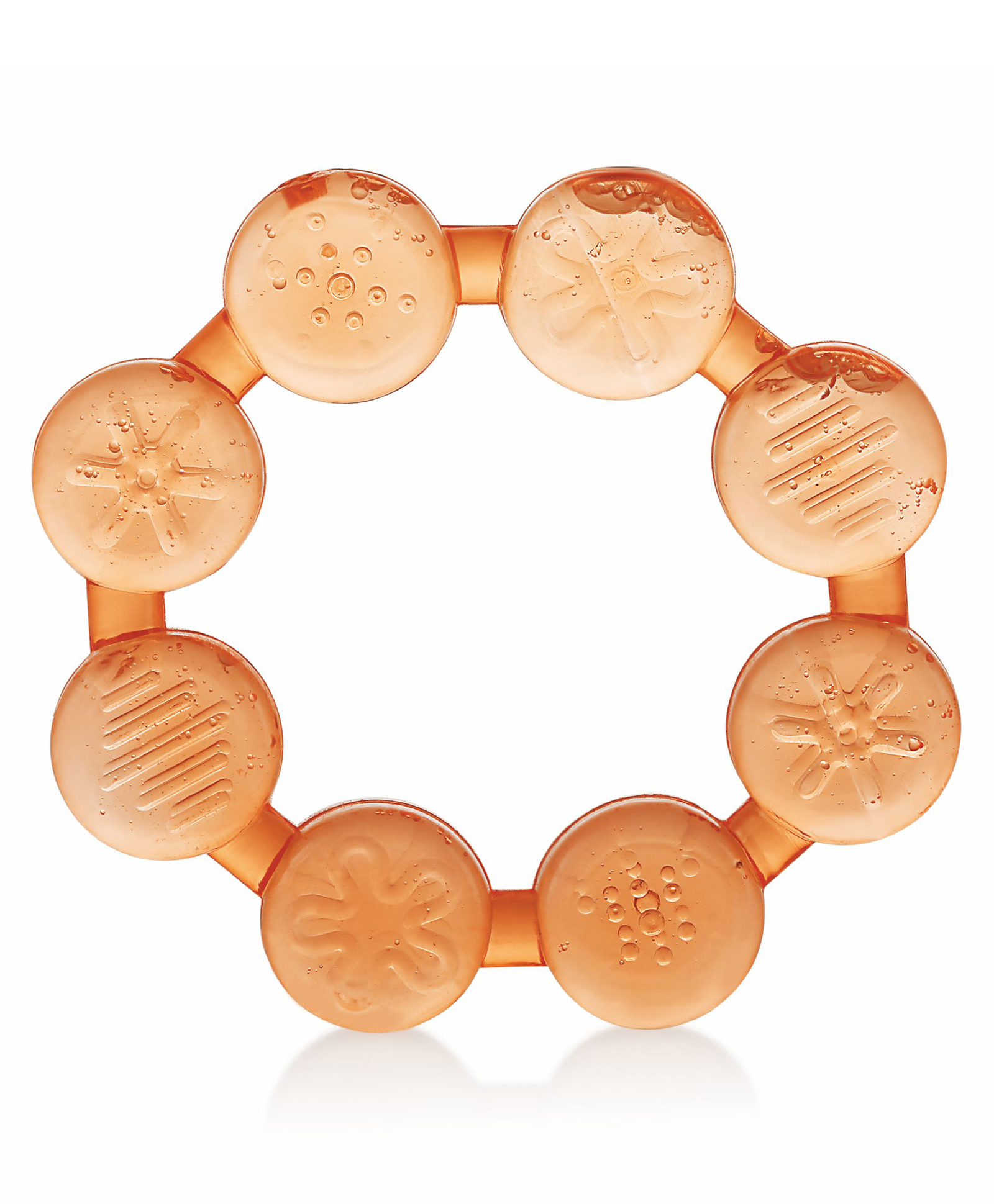 BeeBaby Ring Shape Water Filled Teether With Carry Case - Orange-picture-18