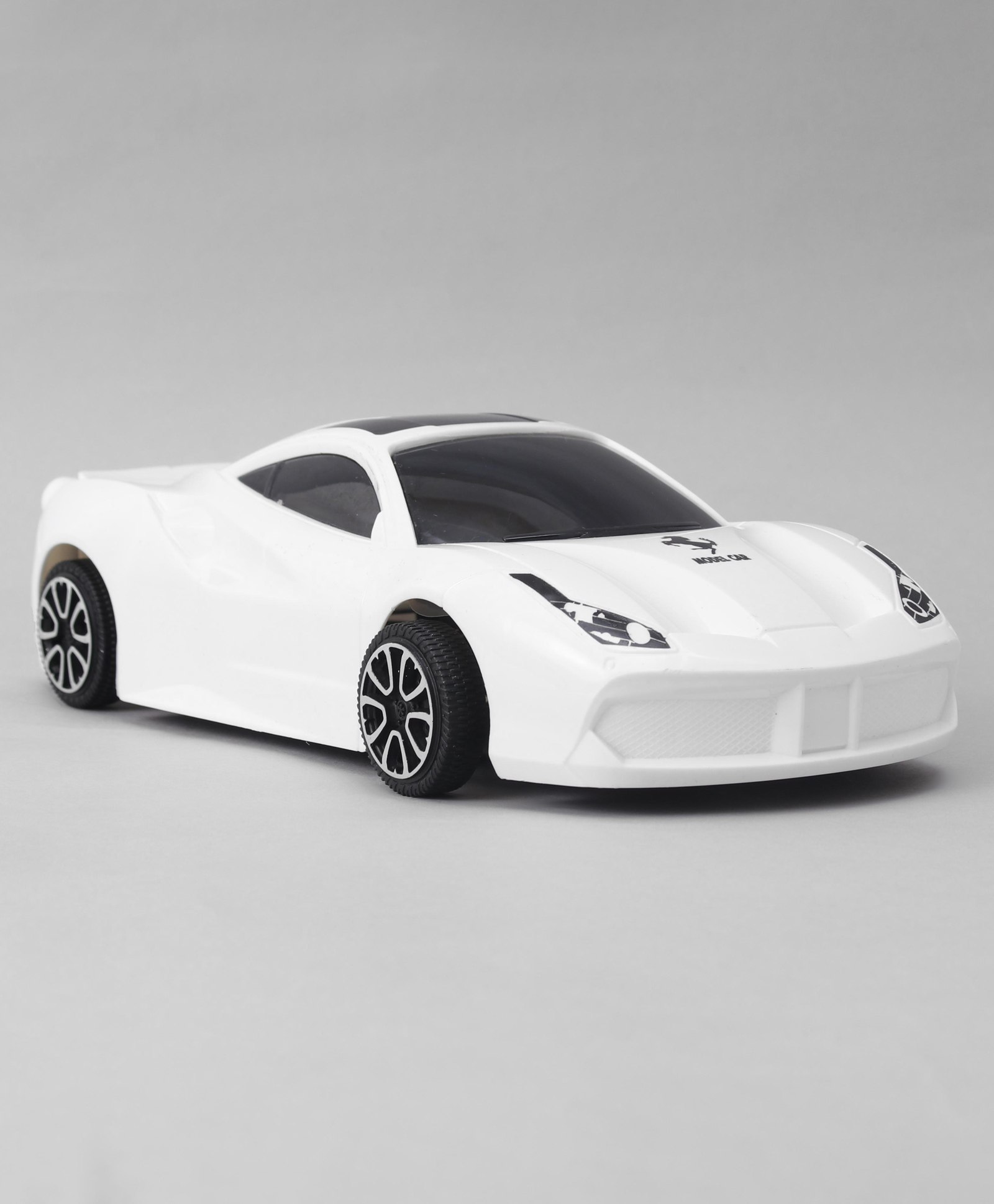 KV Impex Pull Back Car With Light - White-image-20