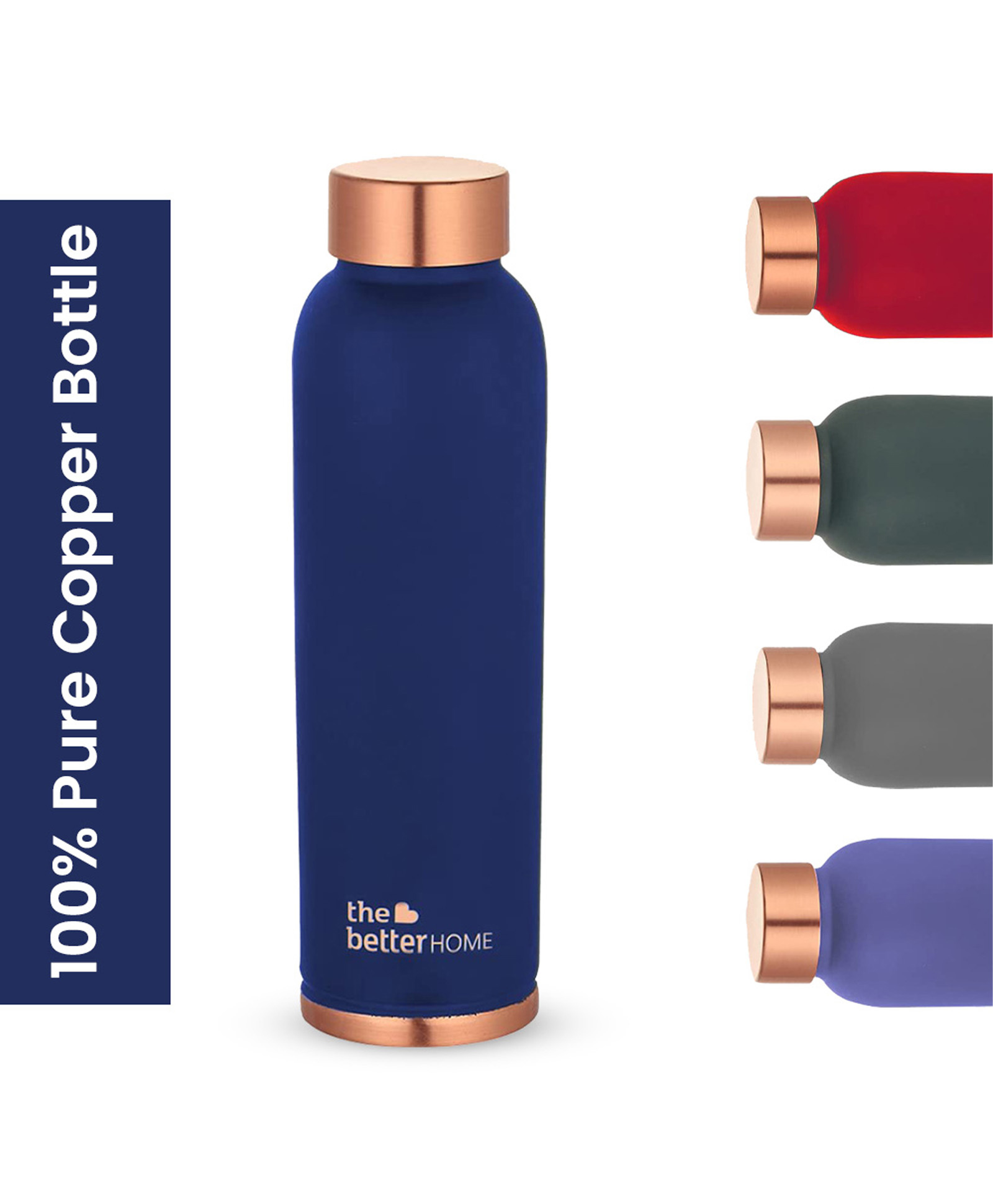 The Better Home Copper Bottle Grey - 950 ml-image-35