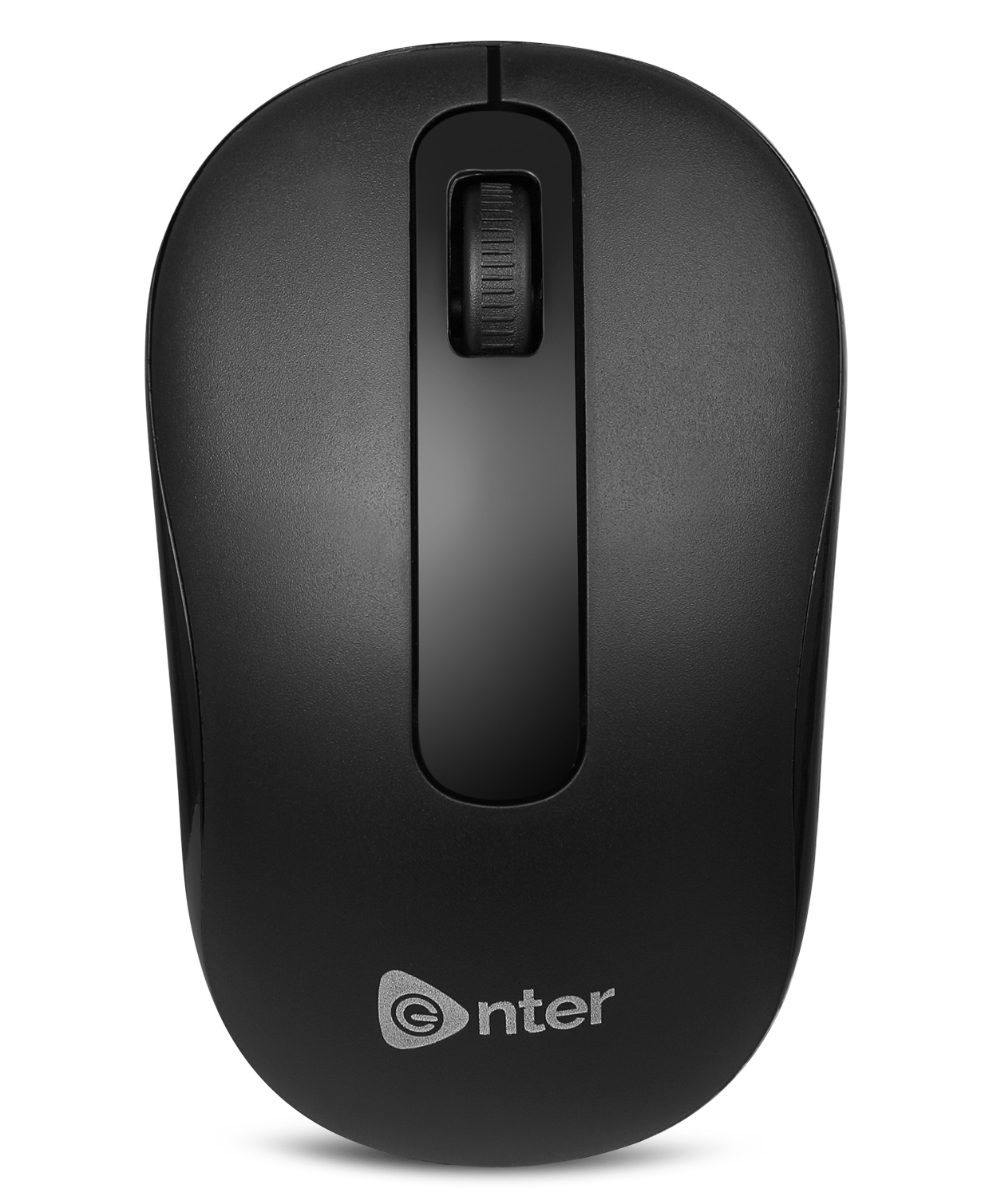 Enter Scroller Wireless Optical Mouse  2.4GHz Wireless- Black-image-5