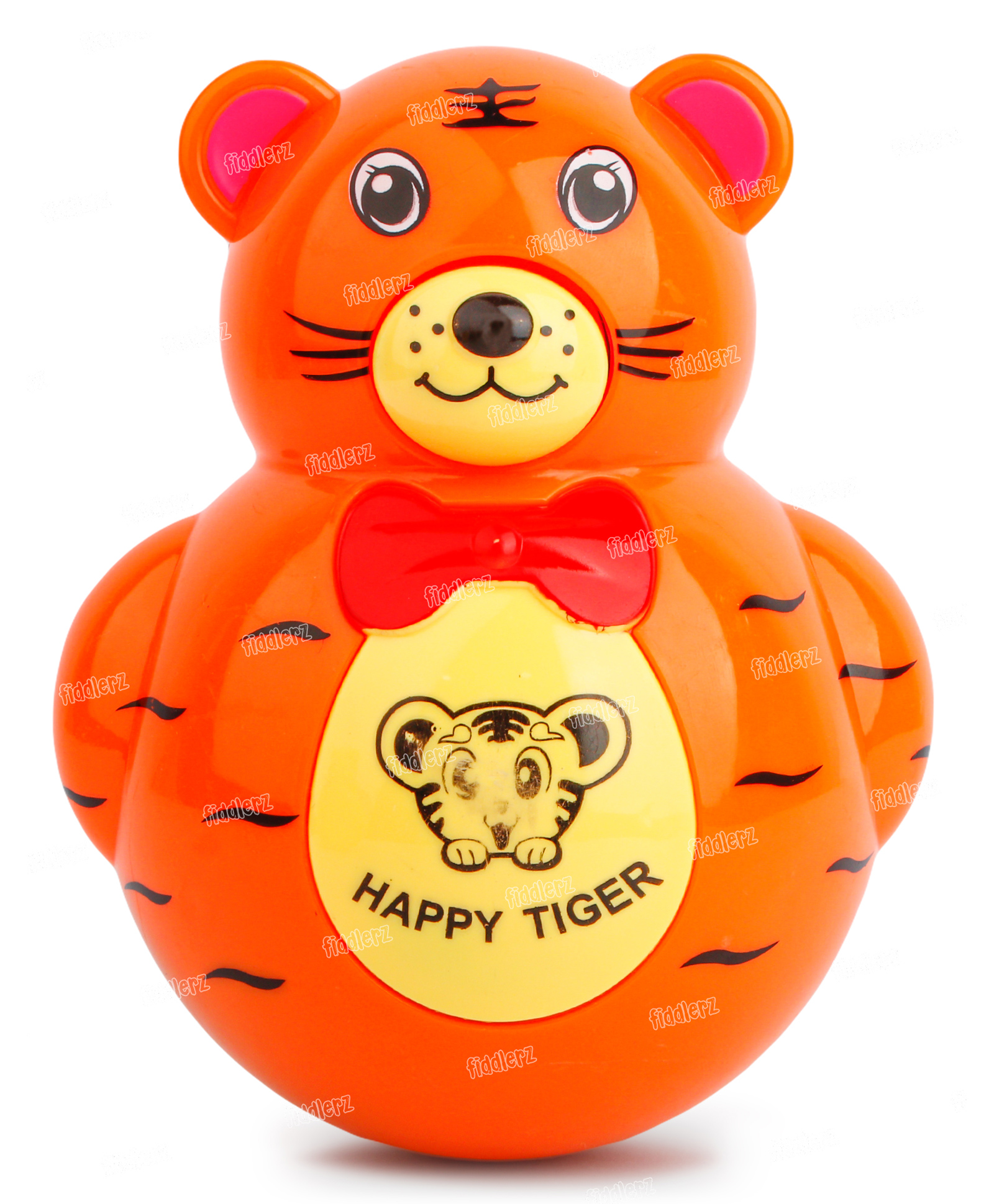 Fiddlerz Musical Rattle Toy Roly Poly Animal Tumbler Doll Push and Shake Wobbling Bell Sound Toy (Color & Design May Vary)-image-28