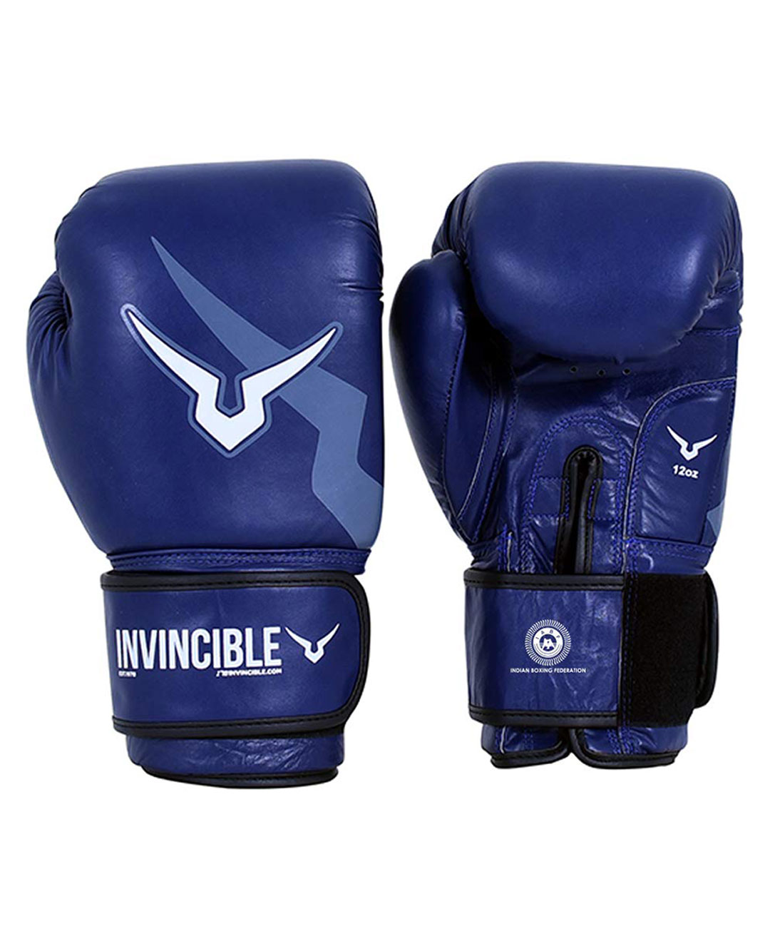 Invincible Extreme Competition Boxing Gloves 10 OZ - Blue-image-4