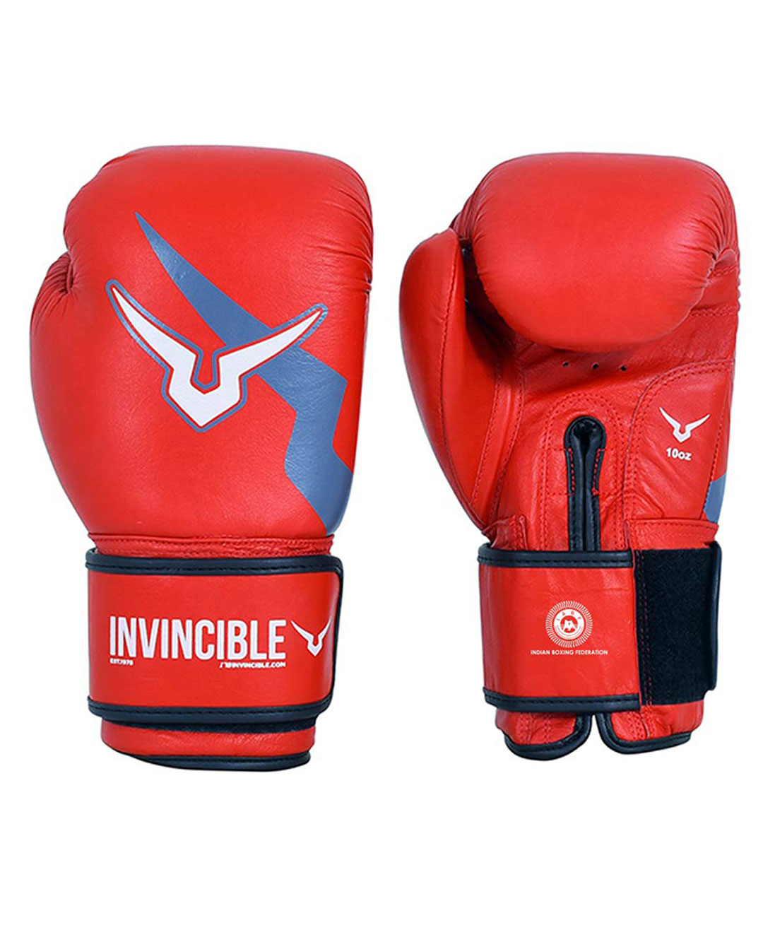Invincible Extreme Competition Boxing Gloves 8 OZ - Red-image-41