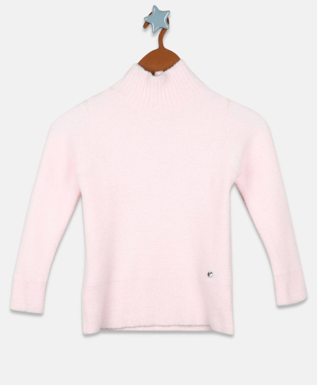 Monte Carlo Full Sleeves Solid Top - Light Pink-picture-13