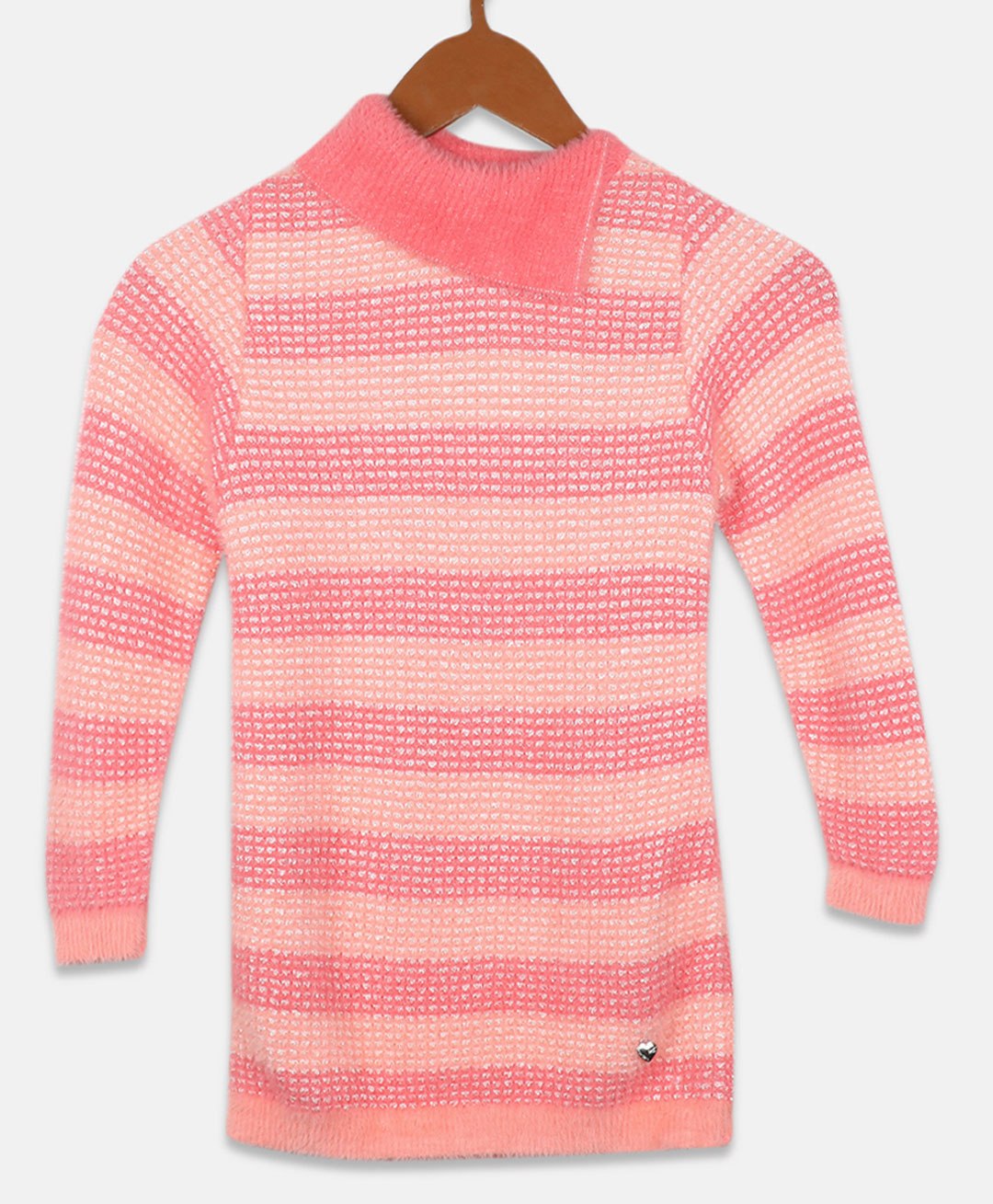 Monte Carlo Full Sleeves Rugby Striped Top - Peach-picture-16