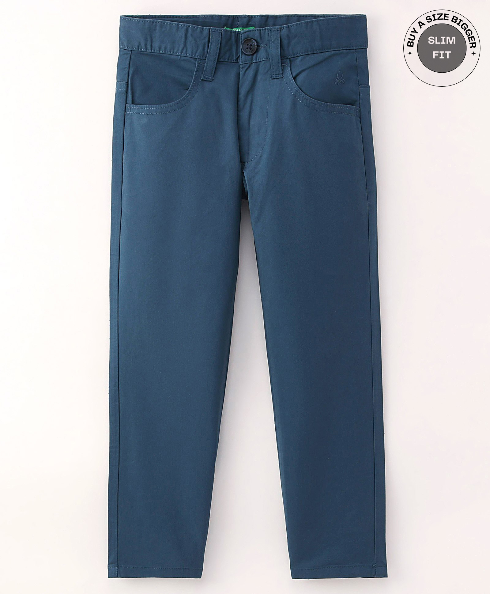 UCB Full Length Trouser Solid Color - Blue-picture-13