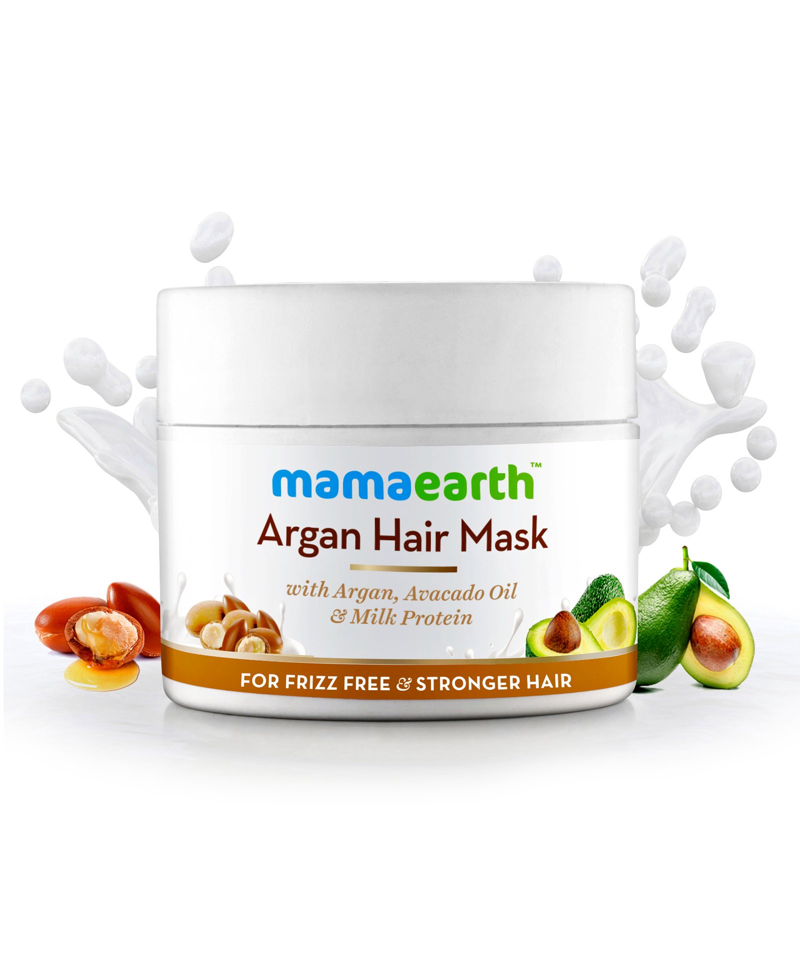 mamaearth Argan Hair Mask - 200 ml Online in India, Buy at Best Price from   - 1458576