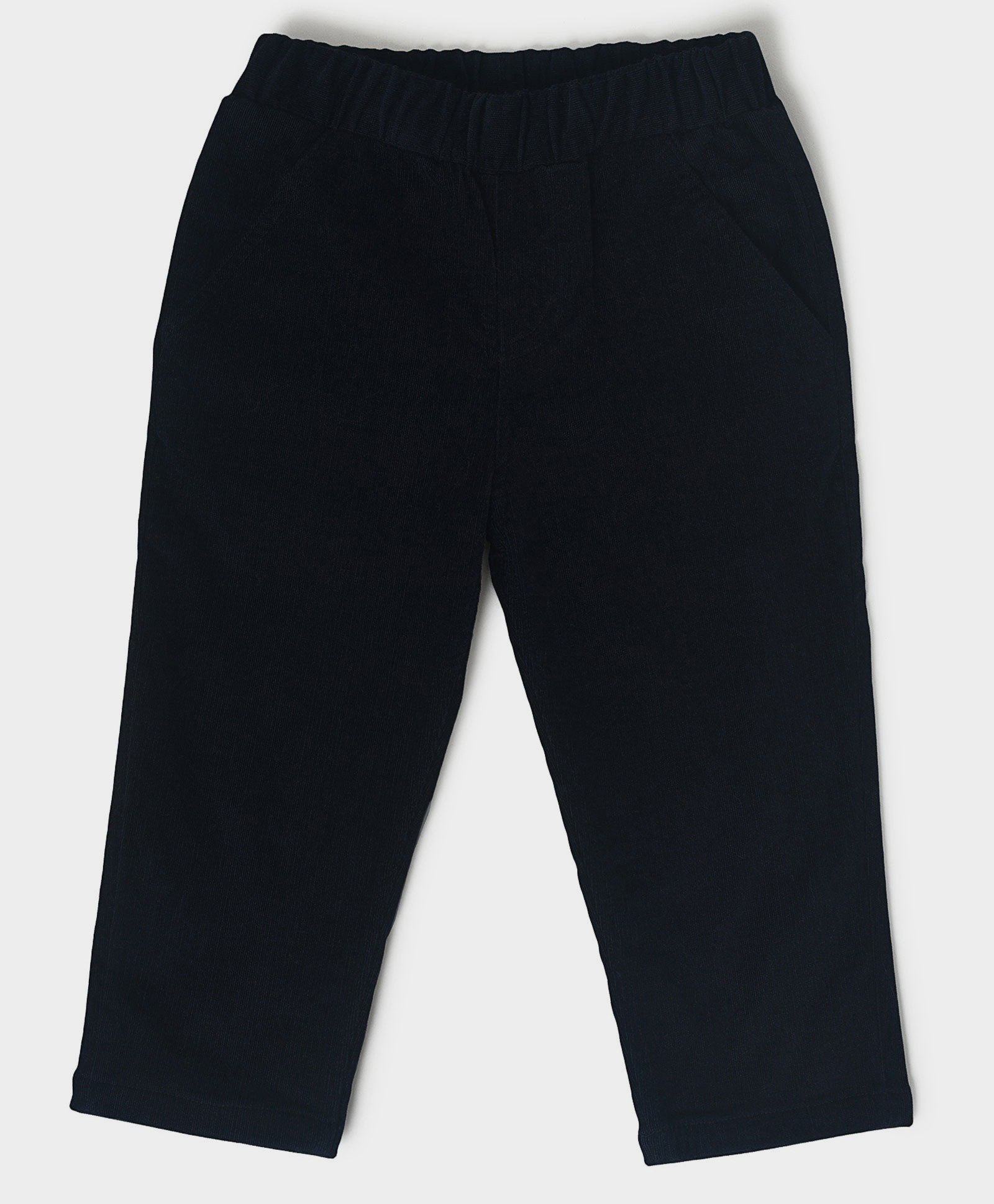 Mi Arcus Unisex Cotton Solid Trouser Navy Blue-picture-24