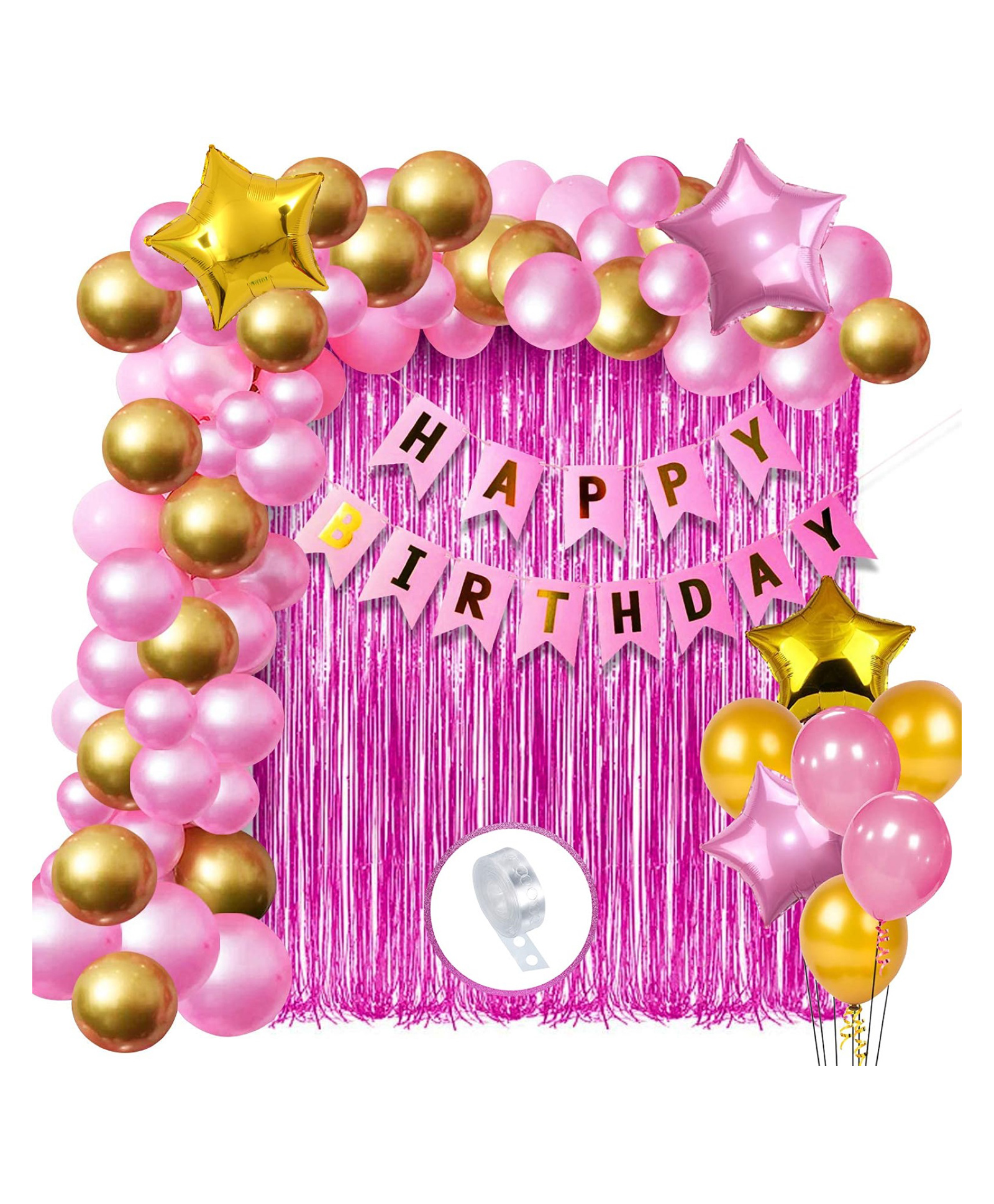 Bubble Trouble  Happy Birthday Decoration Kit - 48 Pieces-image-48