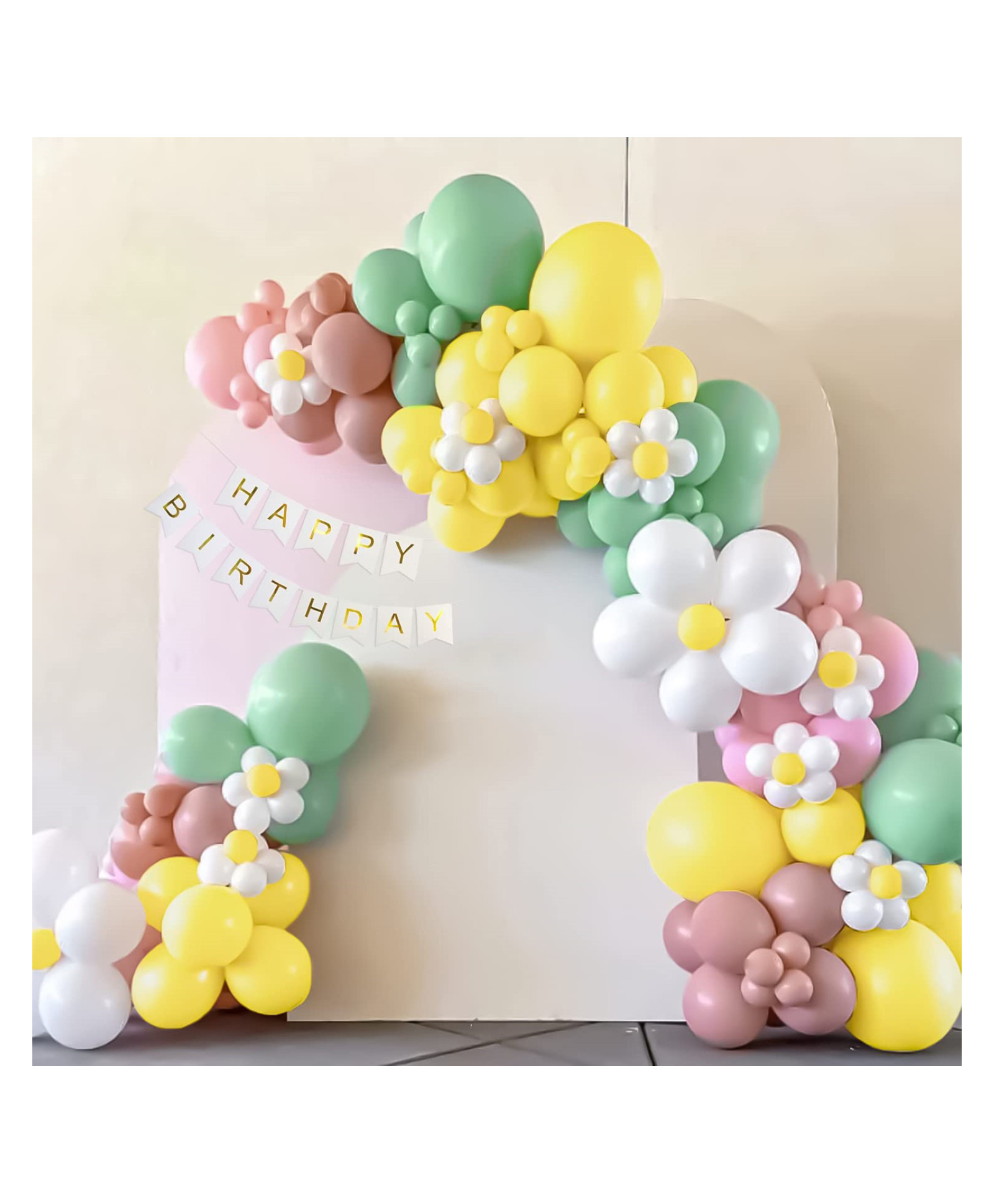 Bubble Trouble Birthday Decoration Items Balloons Kit with Happy Birthday Banner for Party Decoration Multicolor - Pack of 66-image-21