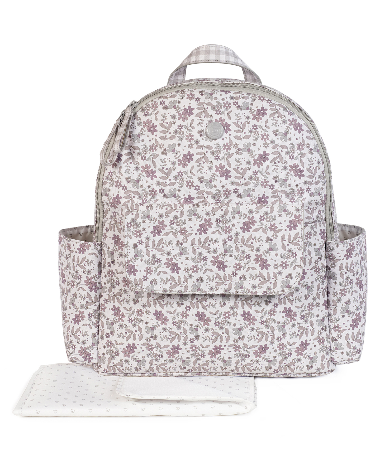 Pasito a Pasito Delia Pink Backpack Diaper Changing Bag - Grey-picture-32