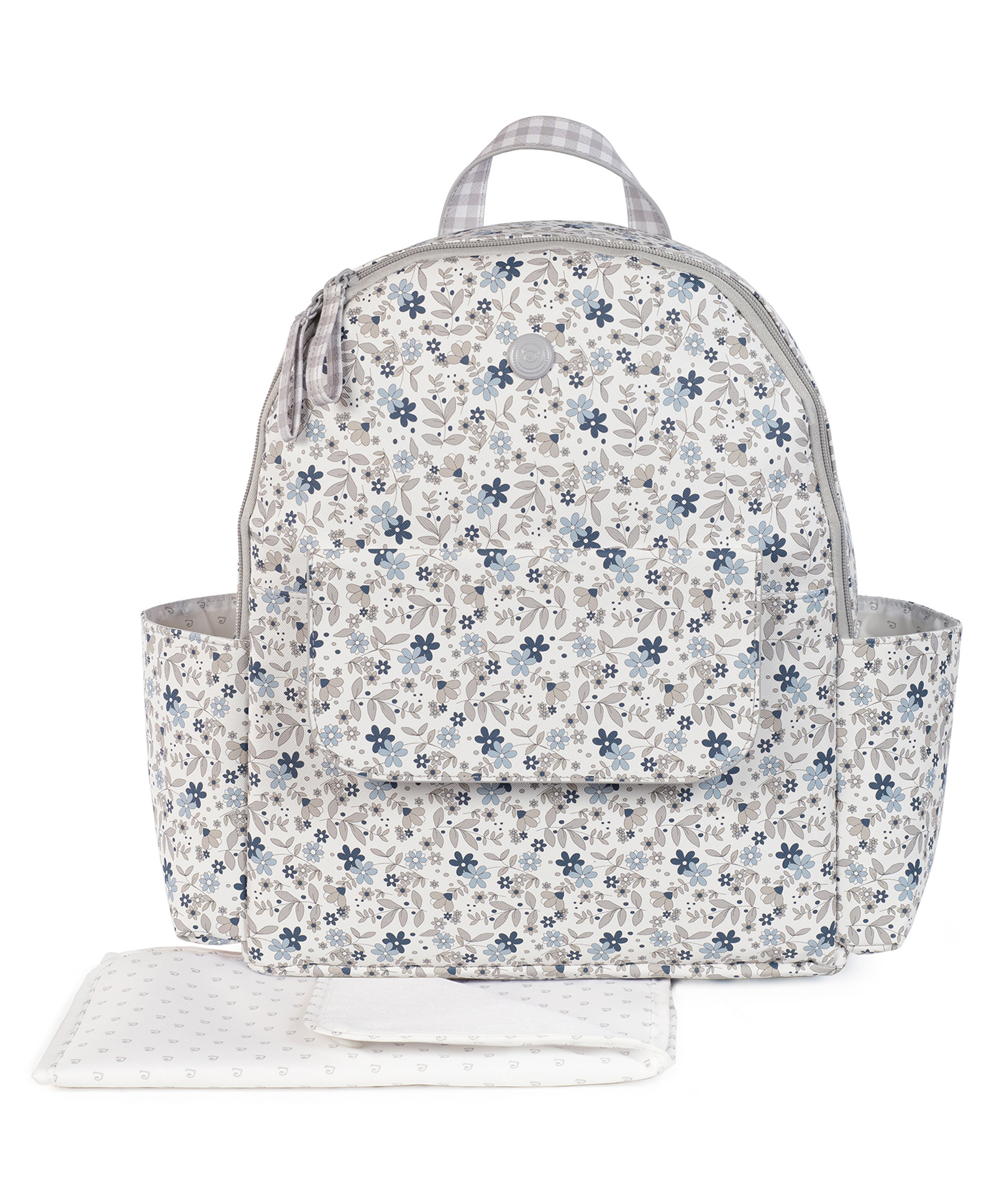 Pasito a Pasito Delia Blue Backpack Diaper Changing Bag - Grey-image-37