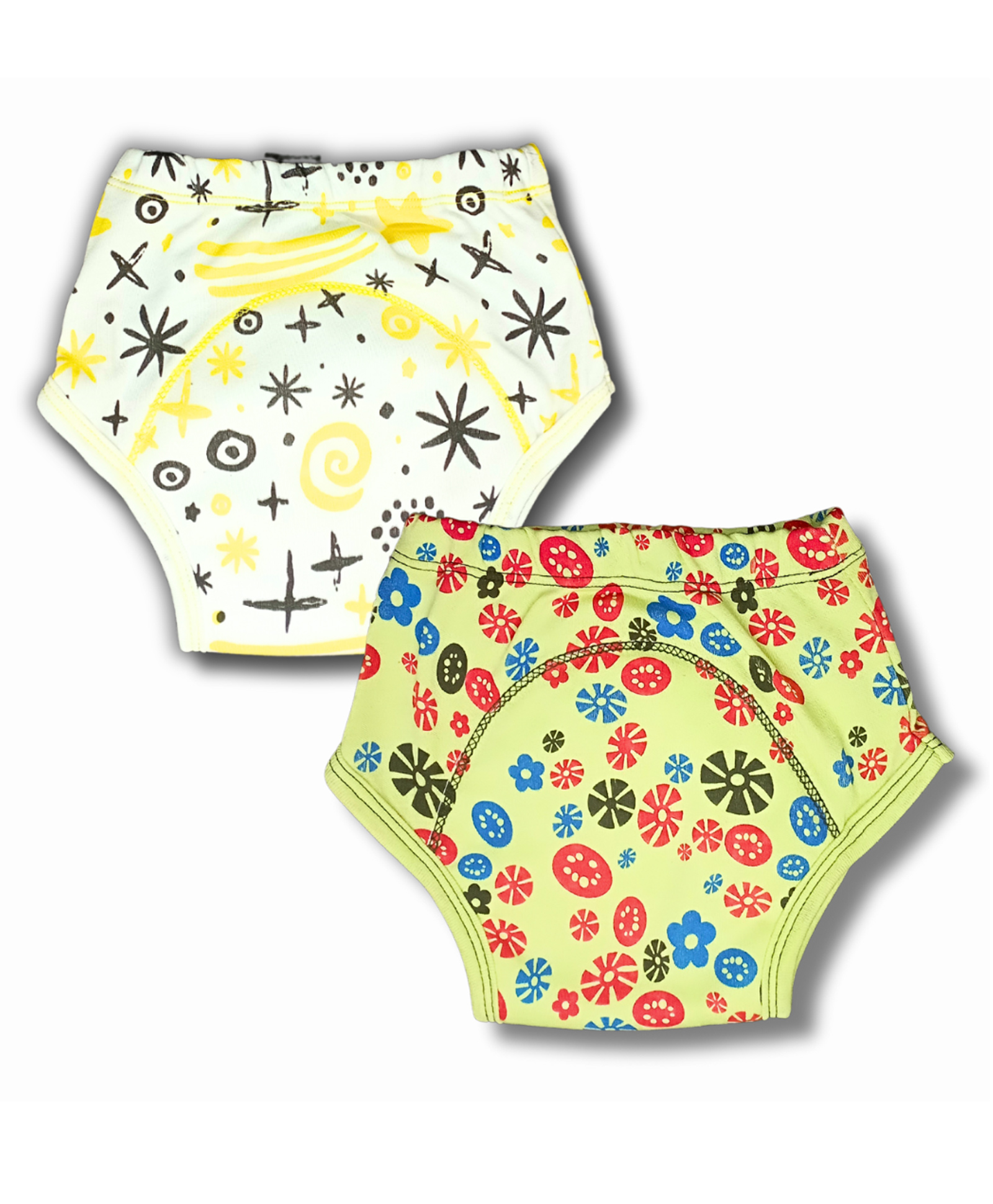 Kindermum Block Print Set of 2 Training Pants- Medium-picture-17