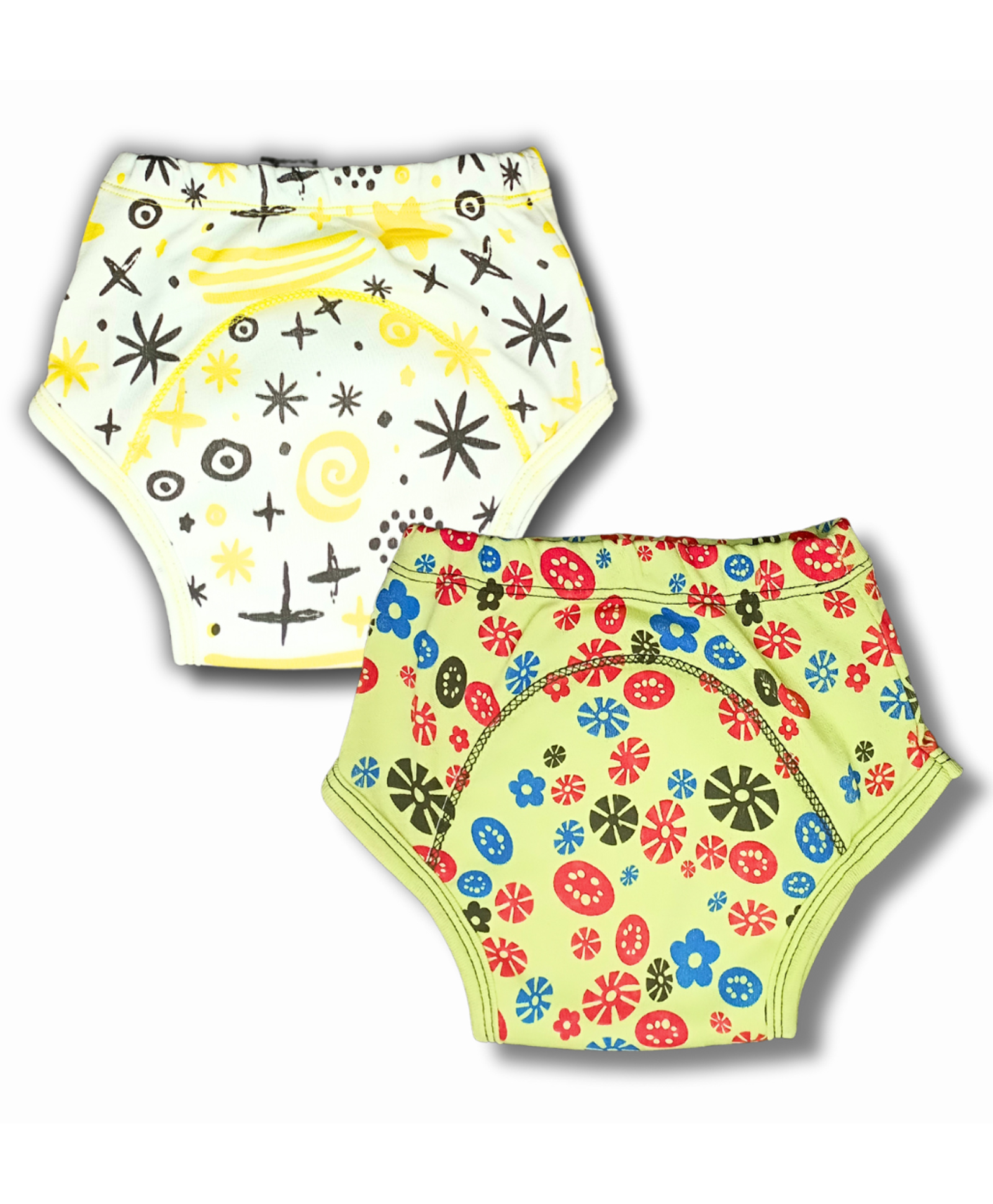 Kindermum Block Print Set of 2 Training Pants- Large-picture-20