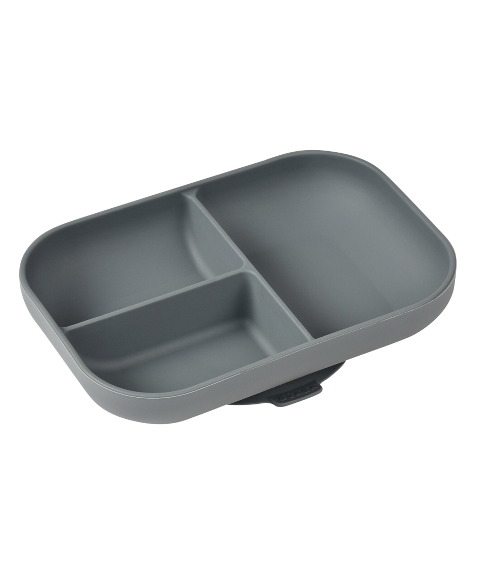 Beaba Silicone Suction Divided Plate - Grey-picture-28