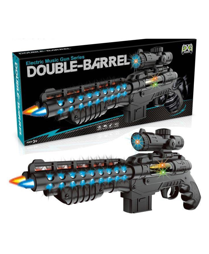 AKN TOYS Light and Sound Army Style Machine Gun with Vibration ( Color May Vary)-picture-11