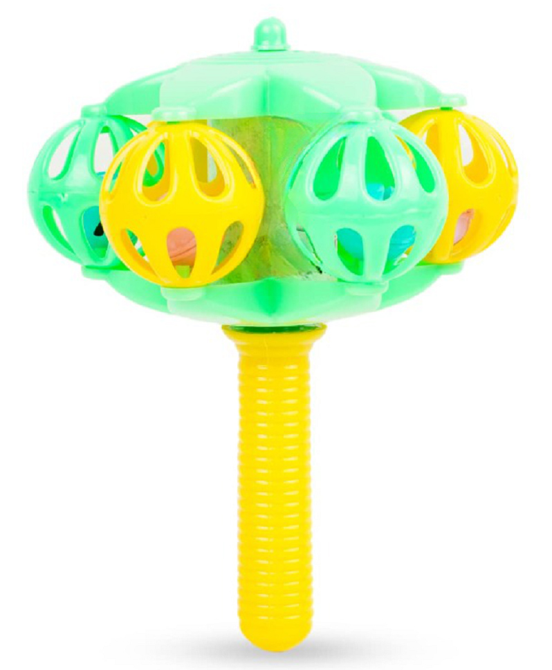 Enorme Spinning Non-toxic Safe Spinner Rattle for Babies - Color May Vary-image-24