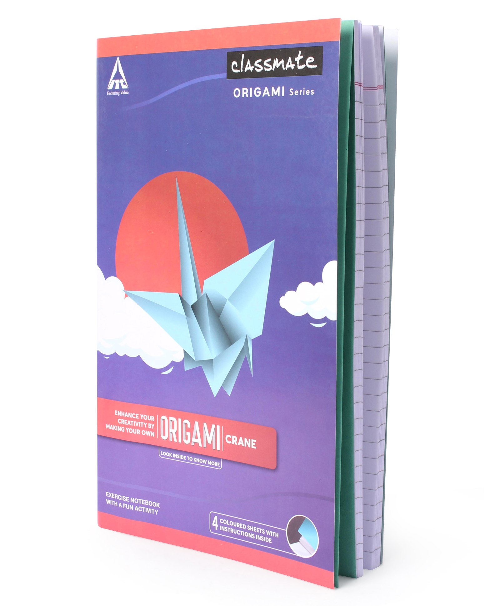 Classmate Interaktiv Origami Note book - 172 Pages-image-24