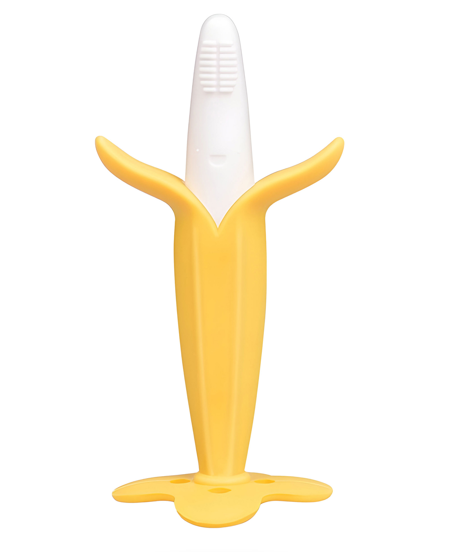 Bembika Teething Toothbrush for Babies Teether for Baby's With Ultra Soft Bristle - Banana Yellow-image-45