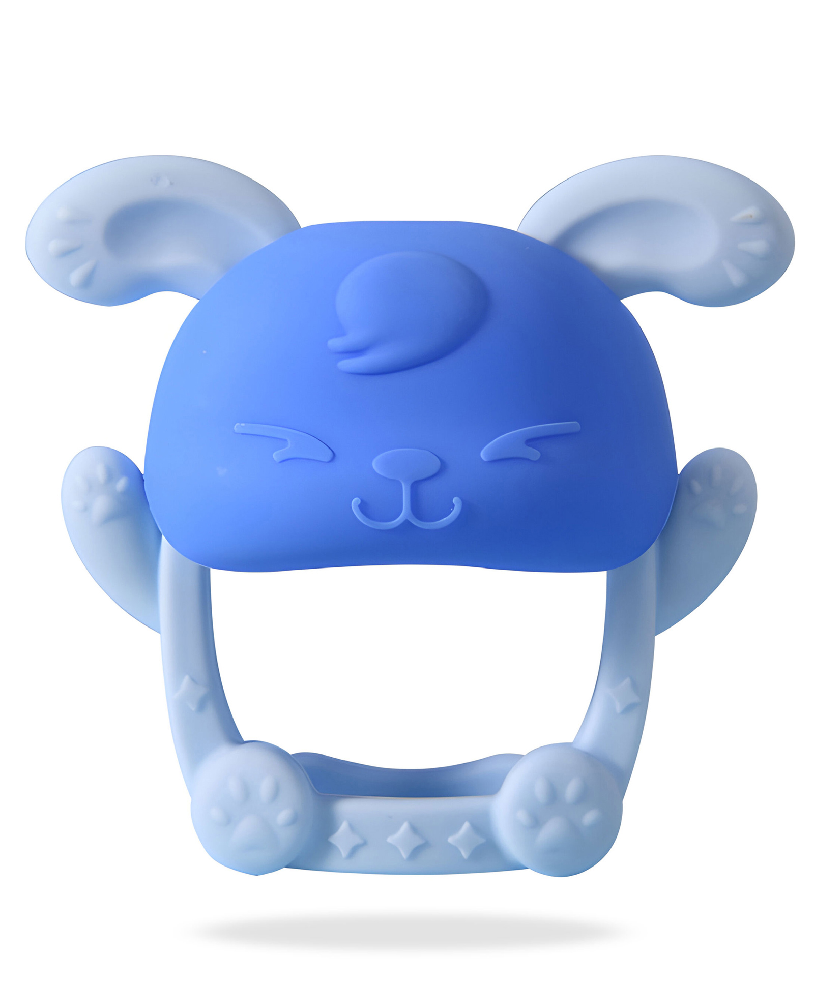 Bembika Bunny Shape Baby Teether Toy -Blue.-picture-21