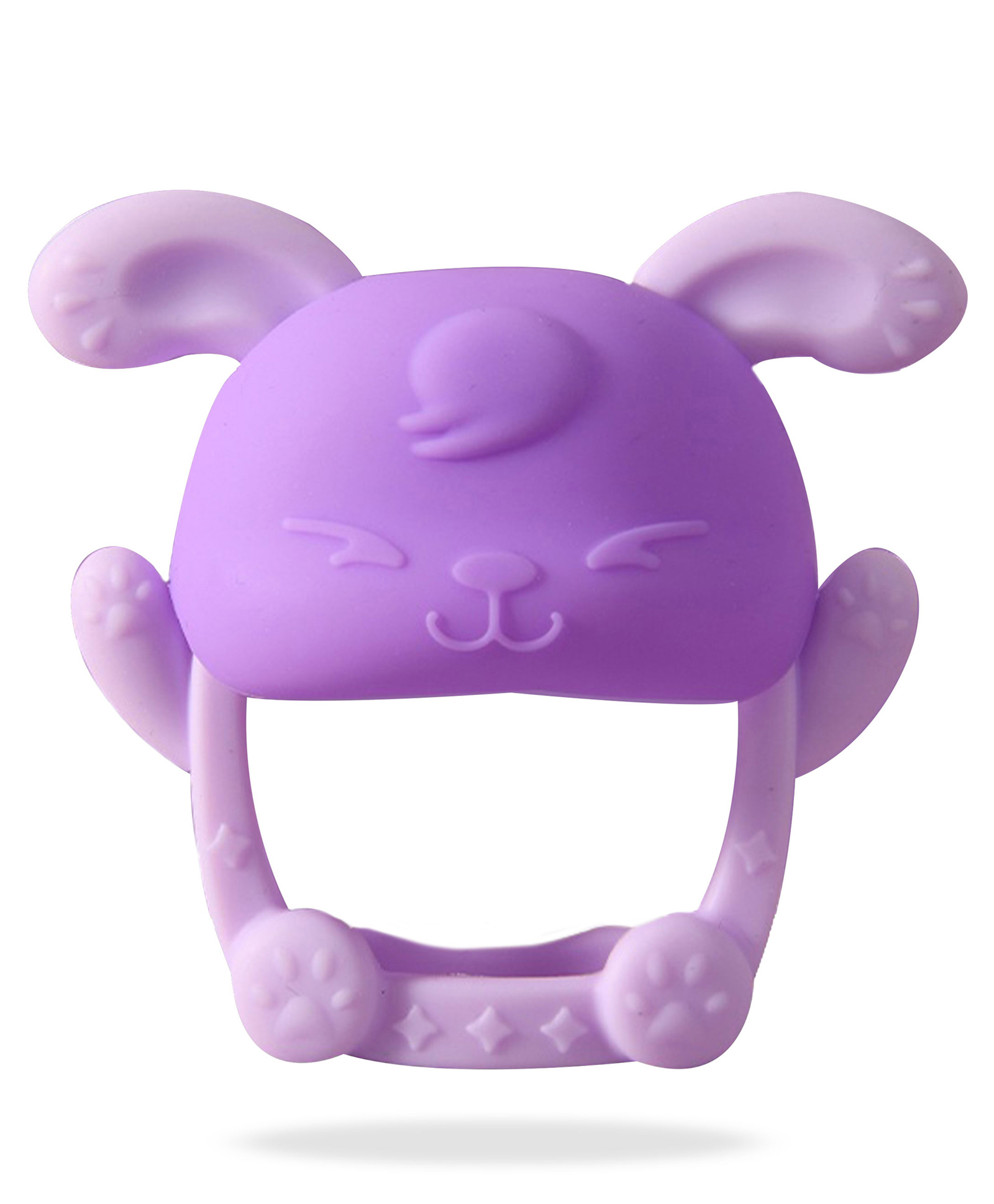Bembika Bunny Shape Baby Teether Toy -Lavender.-picture-14