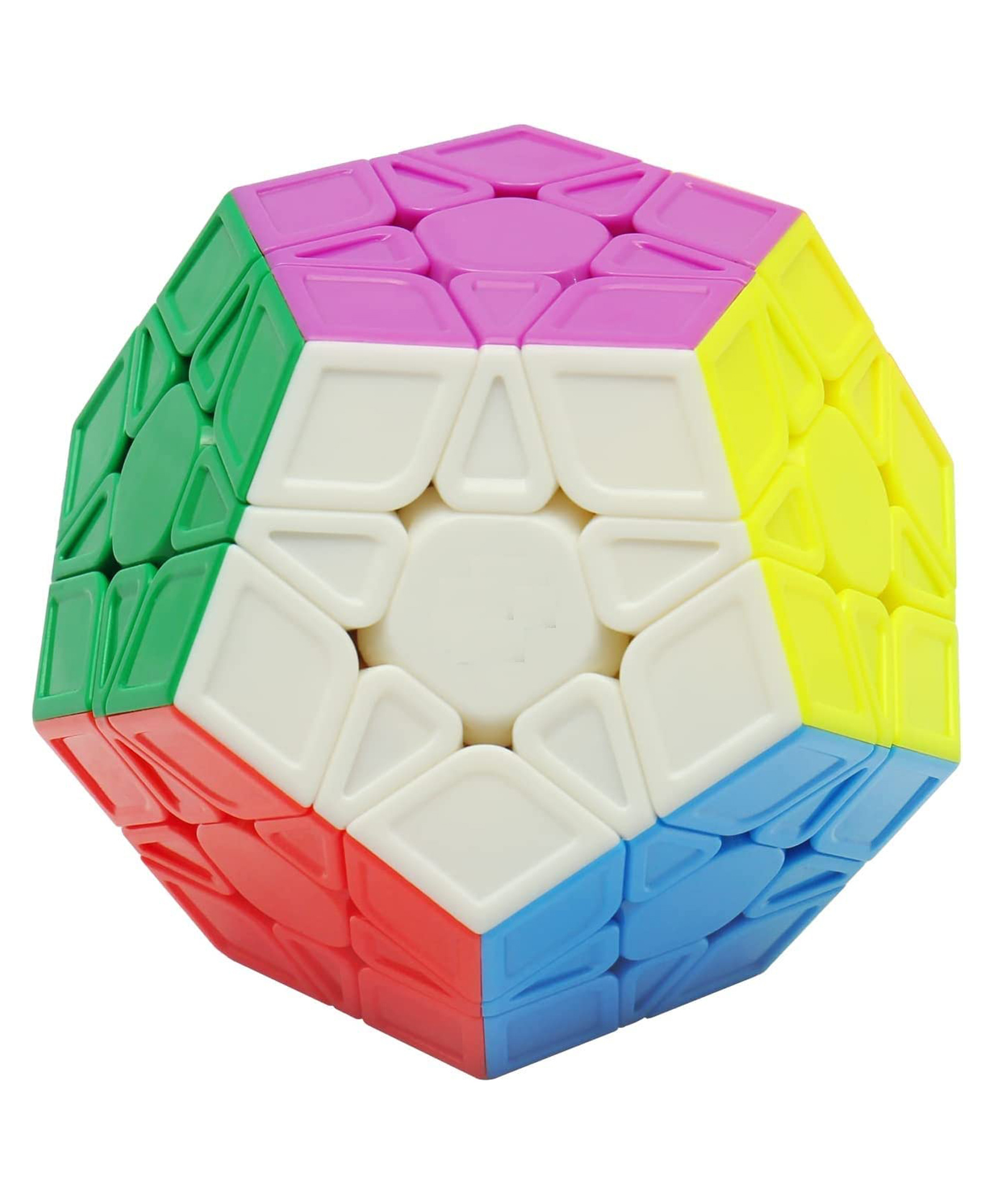 NEGOCIO Megaminx Stickerless Puzzle for Kids & Adults Speedy Stress Buster Brainstorming Cube - COLOR MAY VARY-picture-15