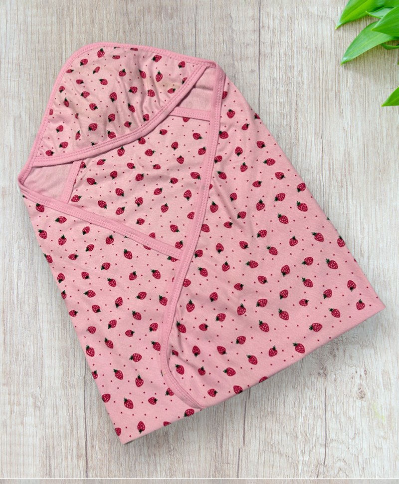 Tinycare Baby Hooded Towel - Pink-image-45