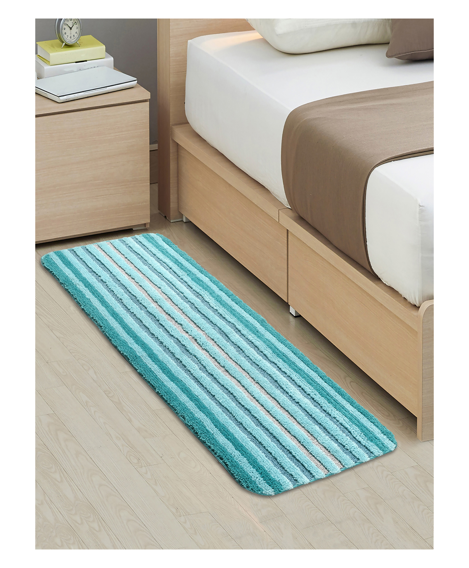 Saralhome  Wow Antiskid Runner Turq. 40cm x 100cm-image-15
