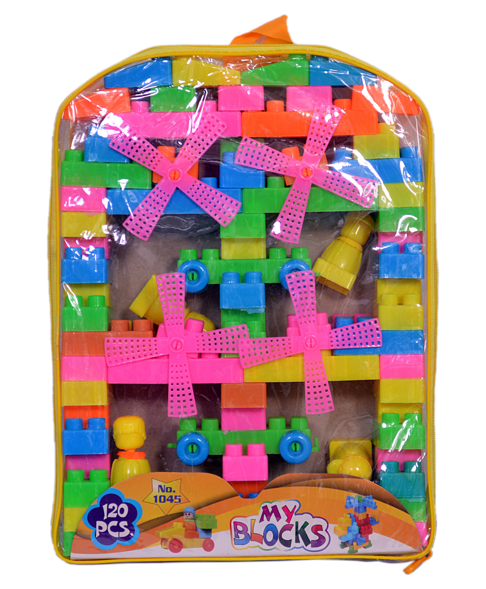 AKN TOYS My Blocks 120 Pieces (Color and Design May Vary)-picture-29