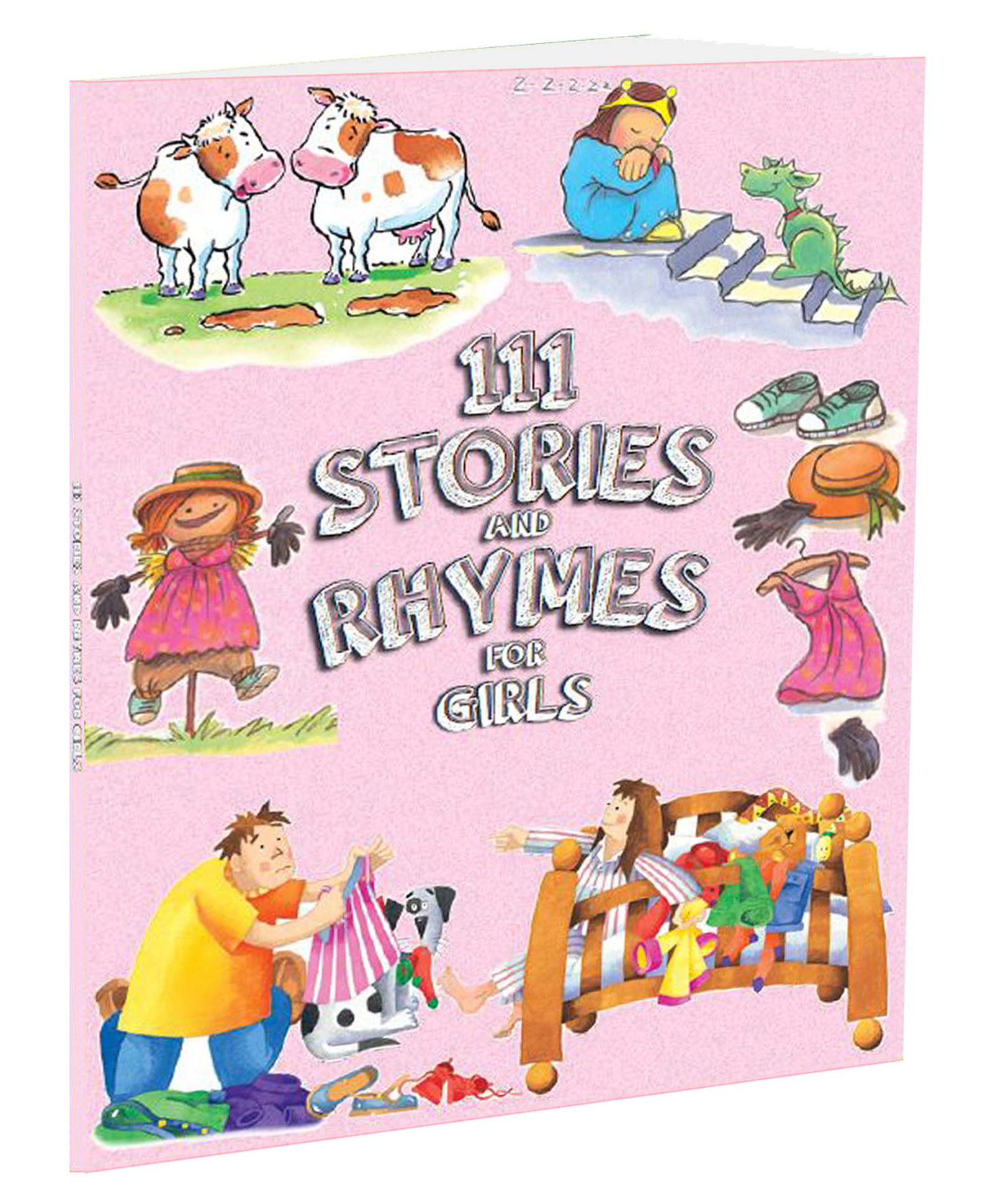 111 Stories & Rhymes for Girls Book - English-image-1