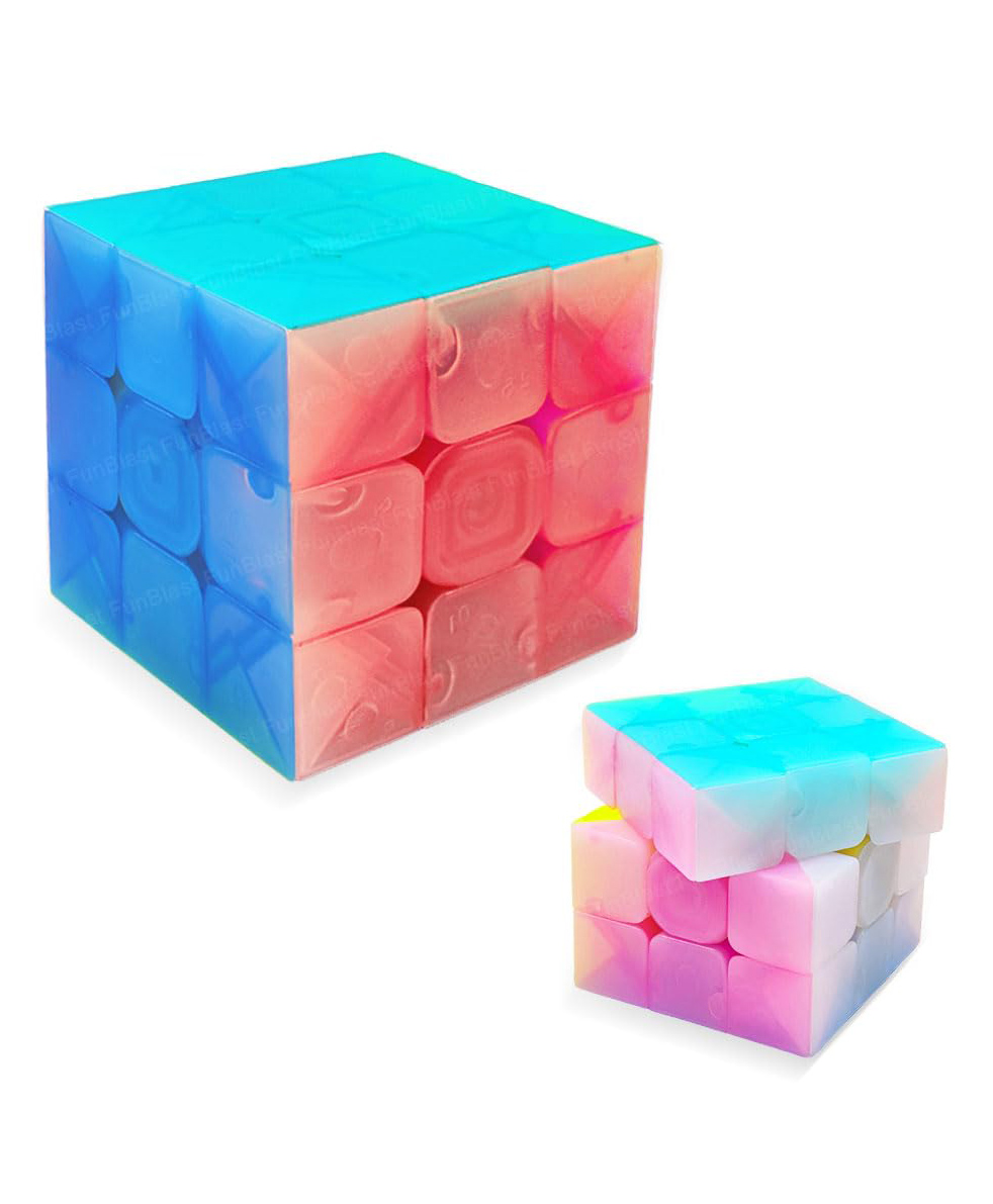 FunBlast Puzzle Jelly Speed Cube  Multicolor-picture-25
