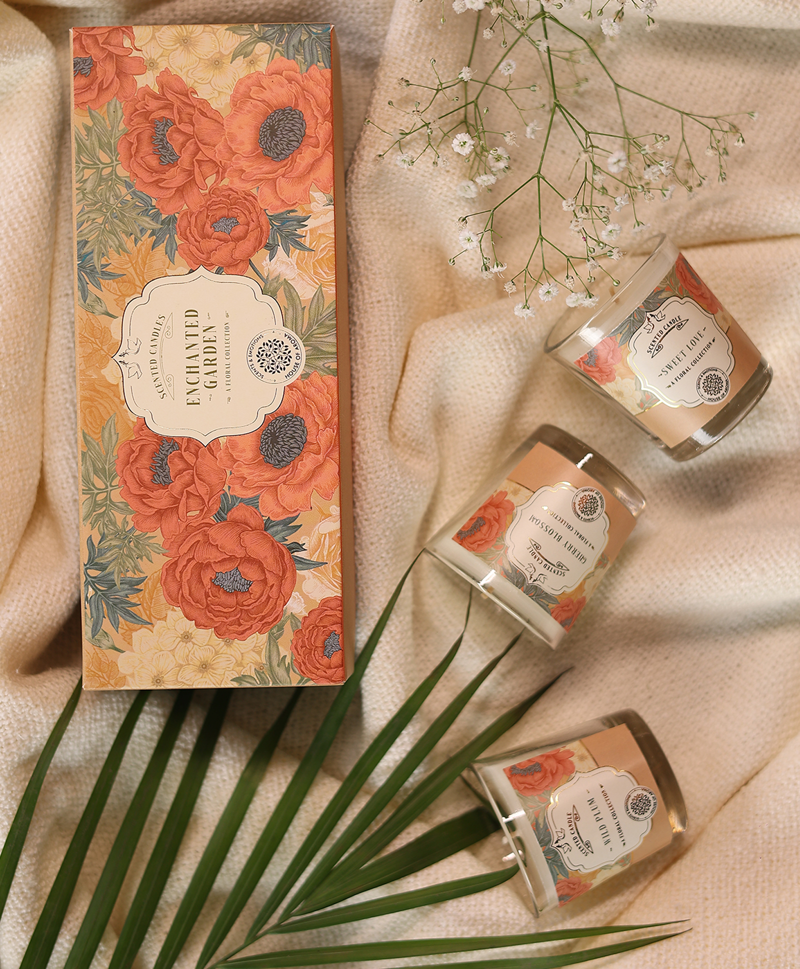 Enchanted Garden Gift Set of 3 Scented Candles-image-15