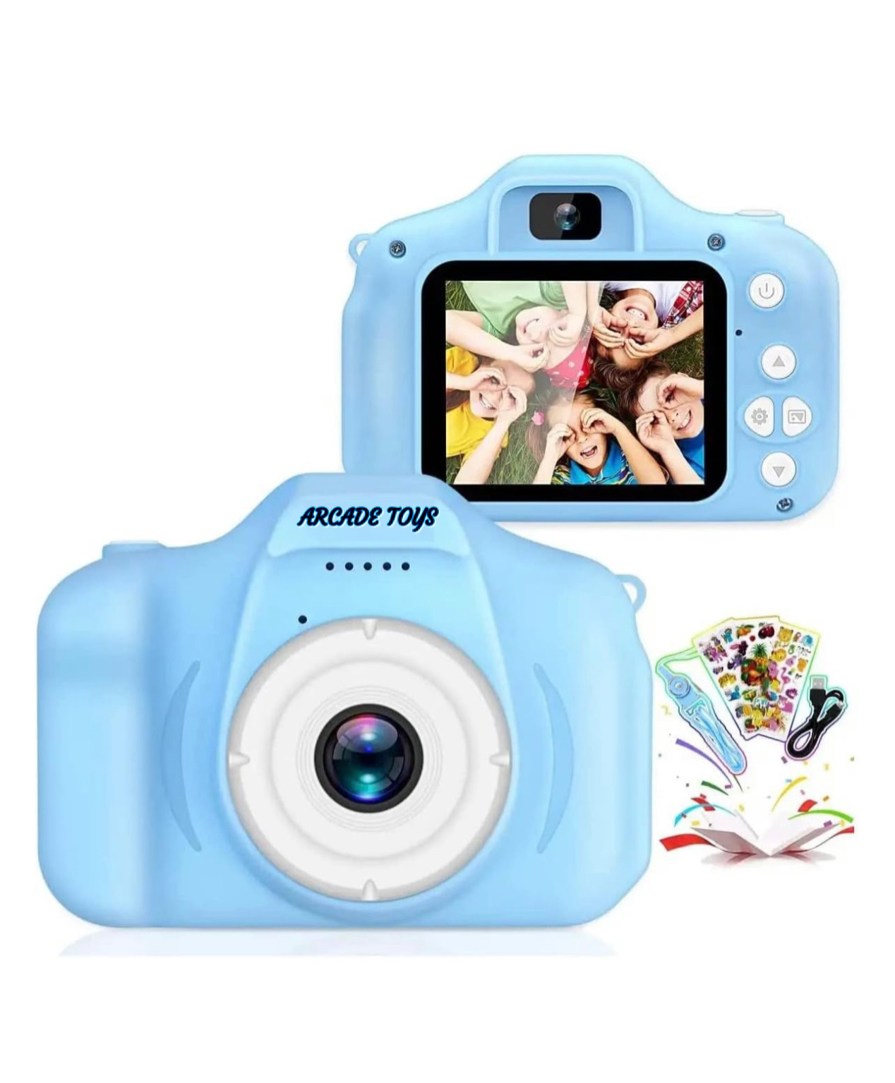 ARCADE TOYS Kids Digital Cameras & Recorder Blue-picture-43