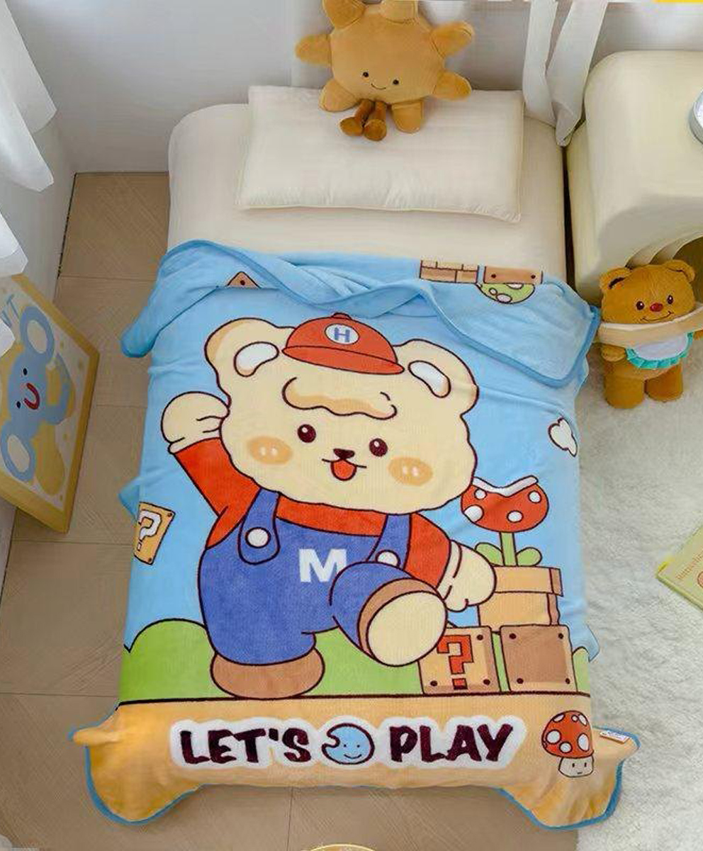 Butterthief Car Printed Blanket for Kids & Toddlers - Color May Vary-picture-11