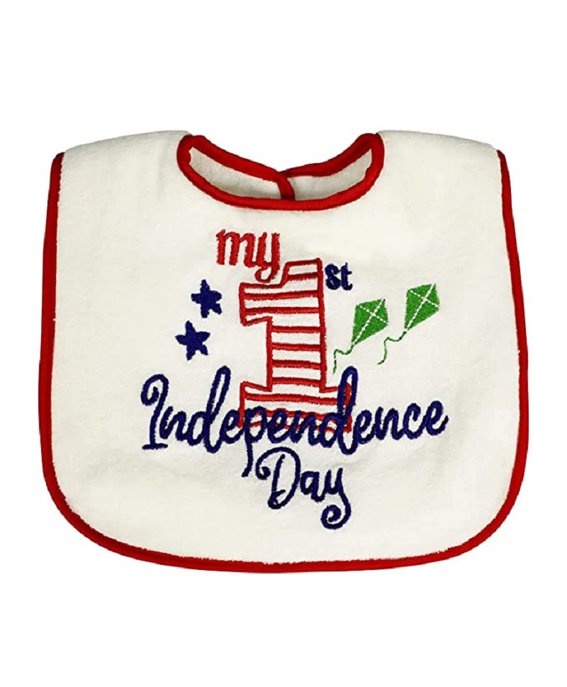Butterthief Pure Terry Cotton Unisex Baby Feeding Reversible Bibs - Red-image-45