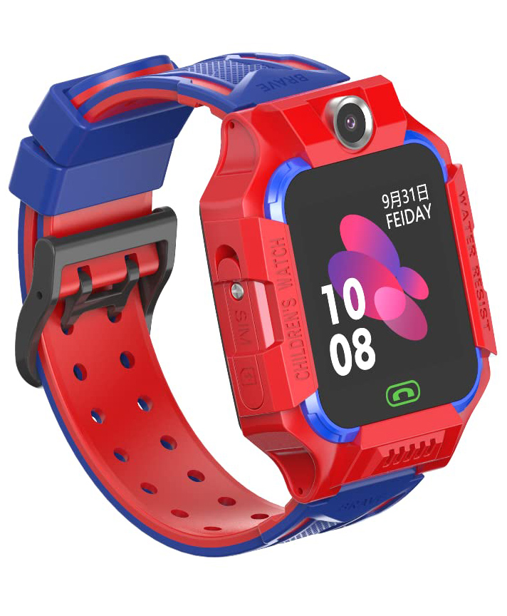 Wearfit Champ 2G Flash Waterproof Smartwatch With SOS Voice Calling And Location Tracking- Red-picture-10